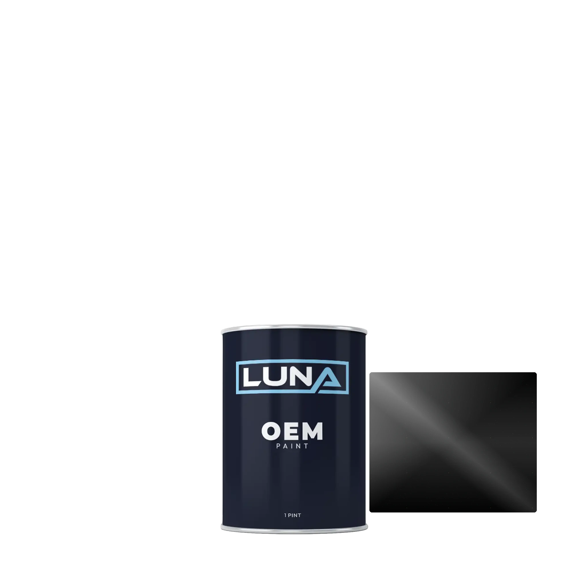 Ford Ebony Black YBB | Luna OEM Basecoat - Pint