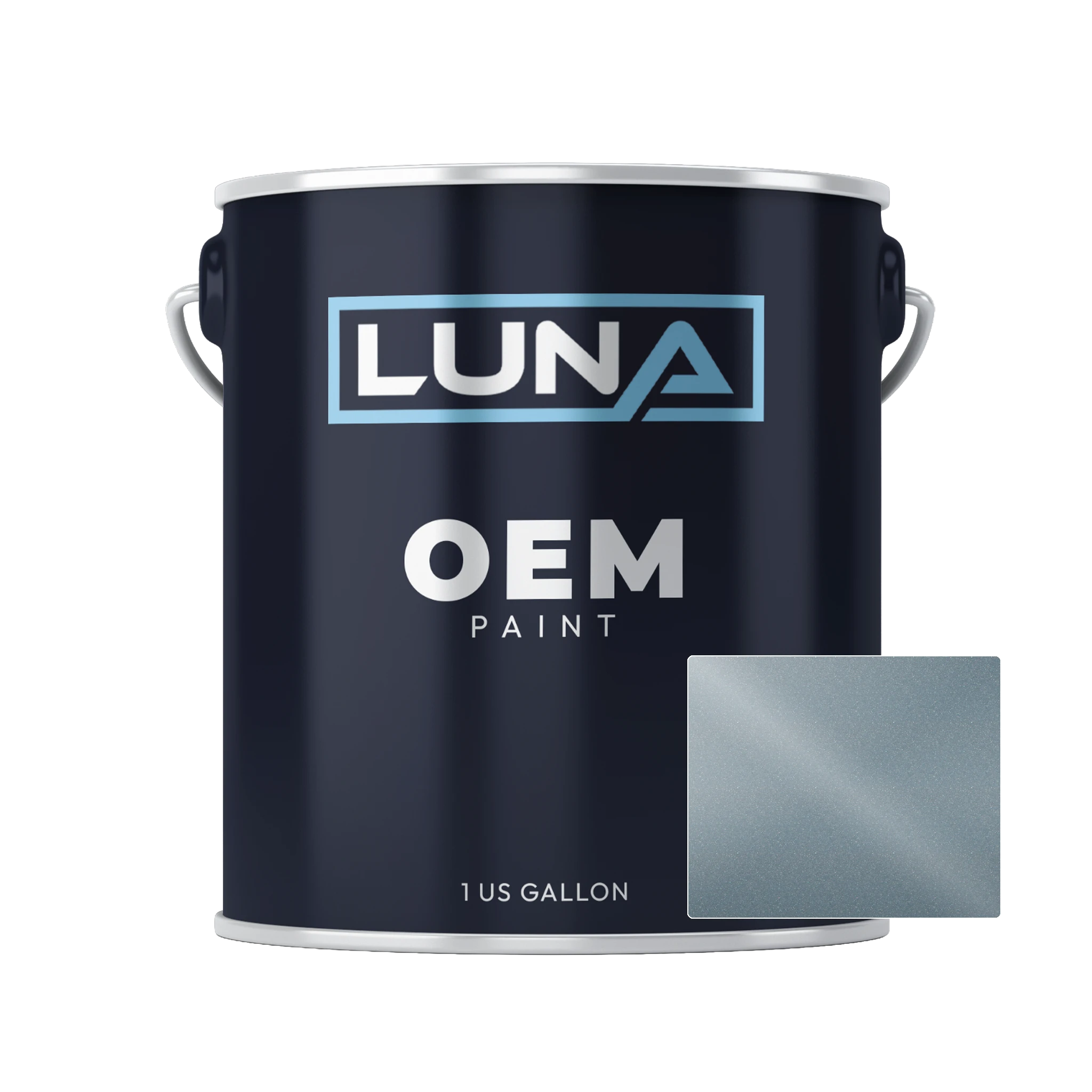 Mercedes Eisblau M. 5943 | Luna OEM Basecoat - Gallon