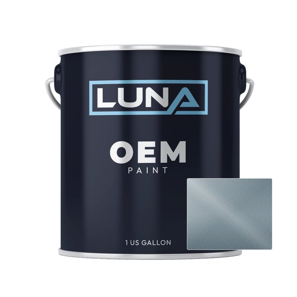 Mercedes Eisblau M. 943 | Luna OEM Basecoat - Gallon
