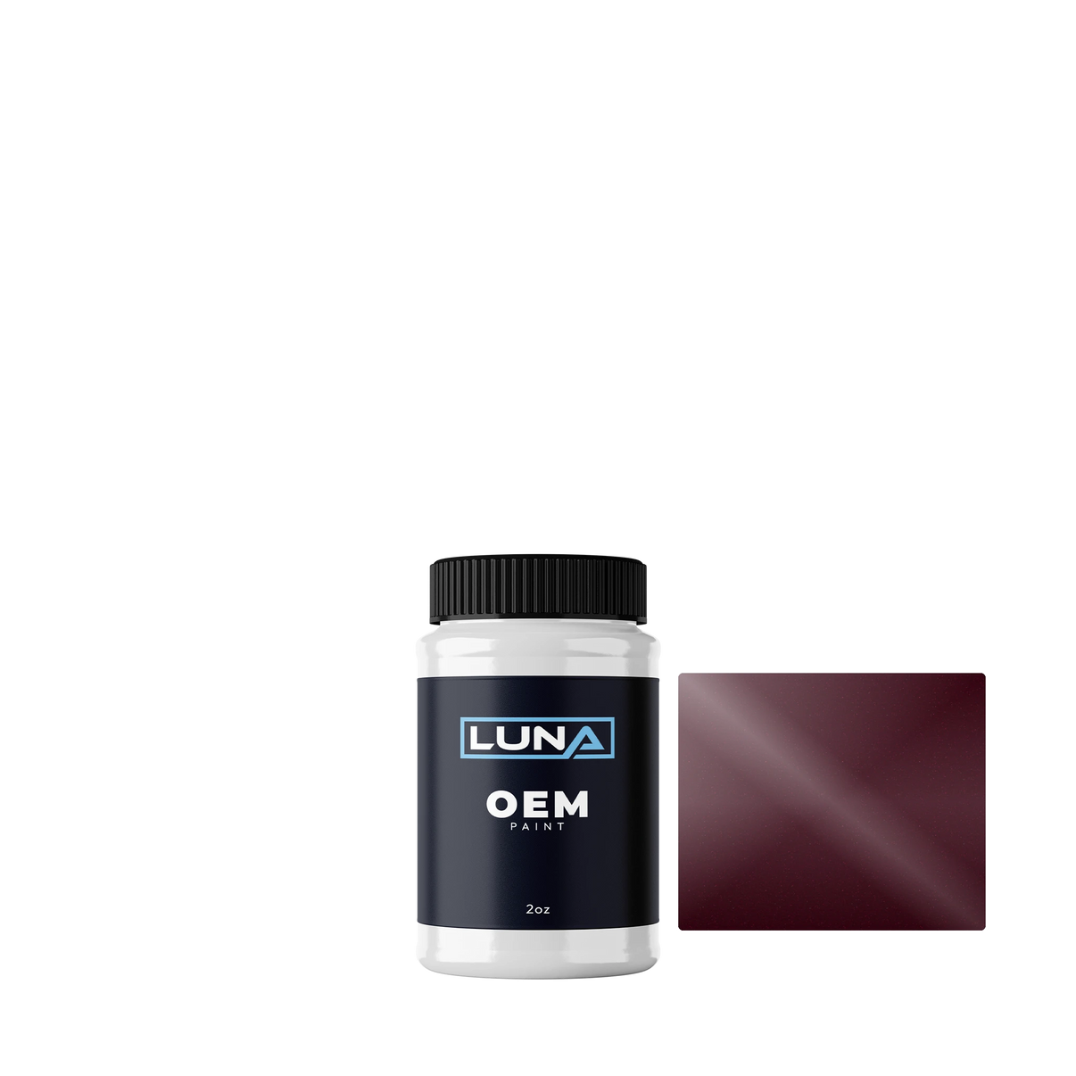 Toyota Dark Wine Red P. 3K2 | Luna OEM Basecoat - 2oz Touch Up Bottle w/ Brush