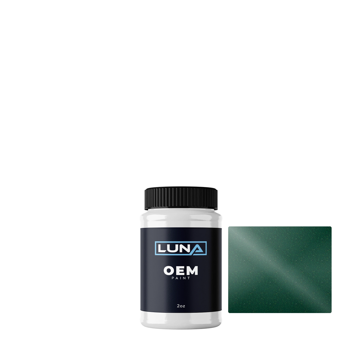 Daf Poison Ivy M. 1866630 | Luna OEM Basecoat - 2oz Touch Up Bottle w/ Brush