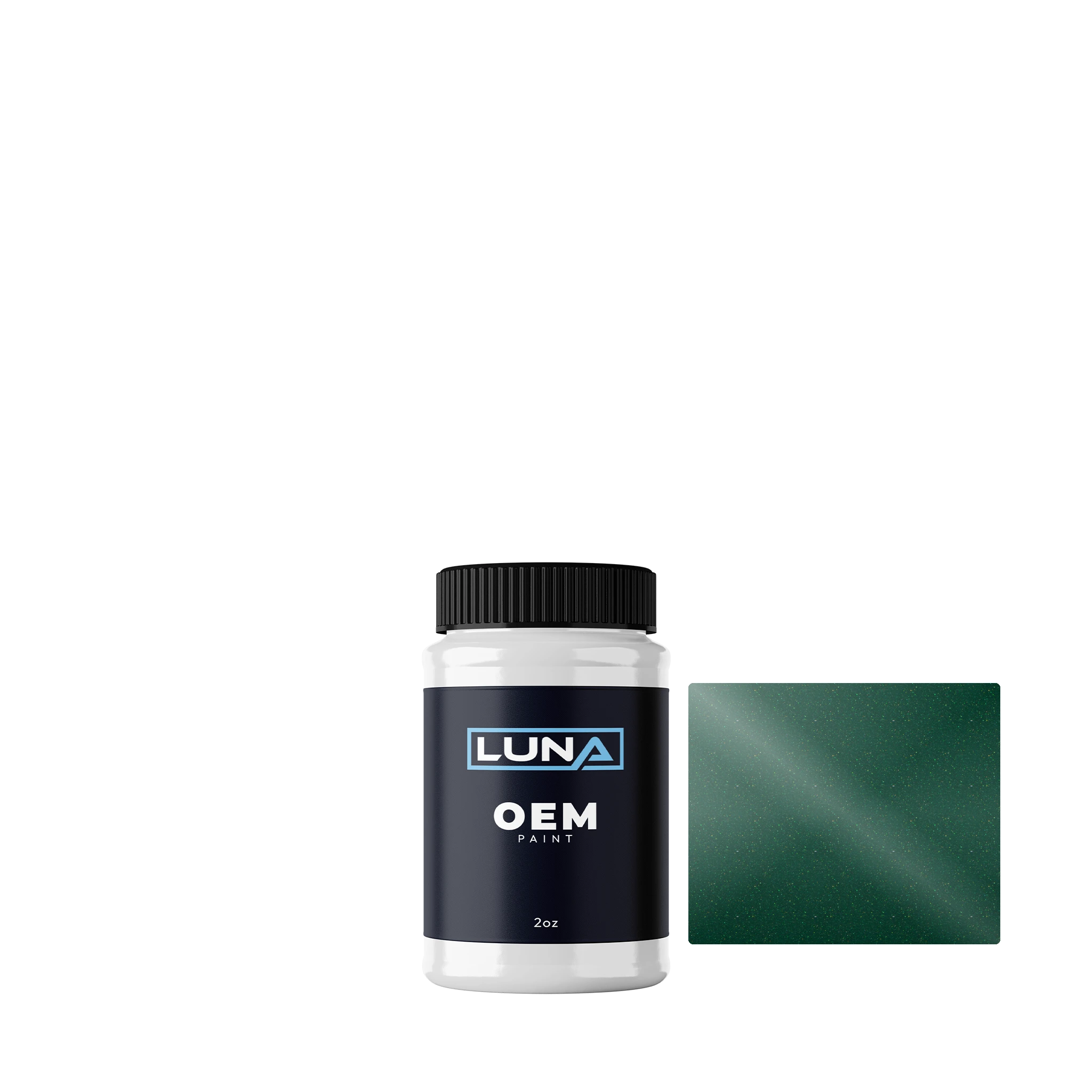 General Motors Poison Ivy M. GGH-746S | Luna OEM Basecoat - 2oz Touch Up Bottle w/ Brush