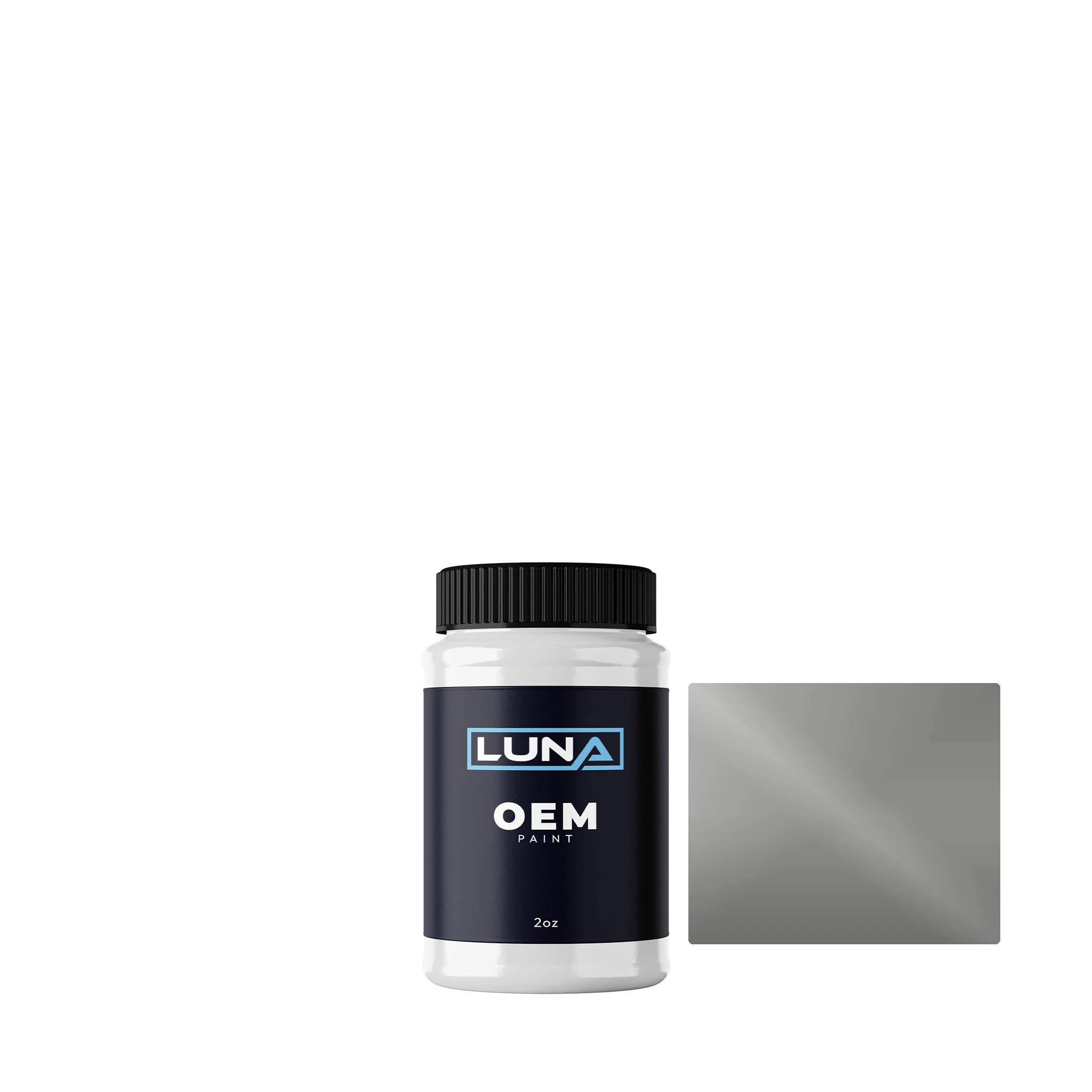 Subaru Slate Gray M. 943 | Luna OEM Basecoat - 2oz Touch Up Bottle w/ Brush