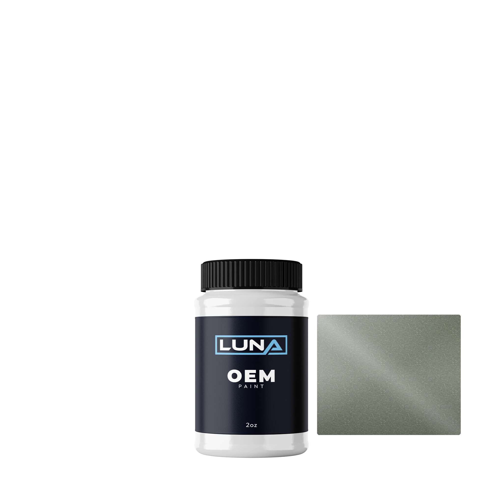 Volvo Light Green M. 178 | Luna OEM Basecoat - 2oz Touch Up Bottle w/ Brush