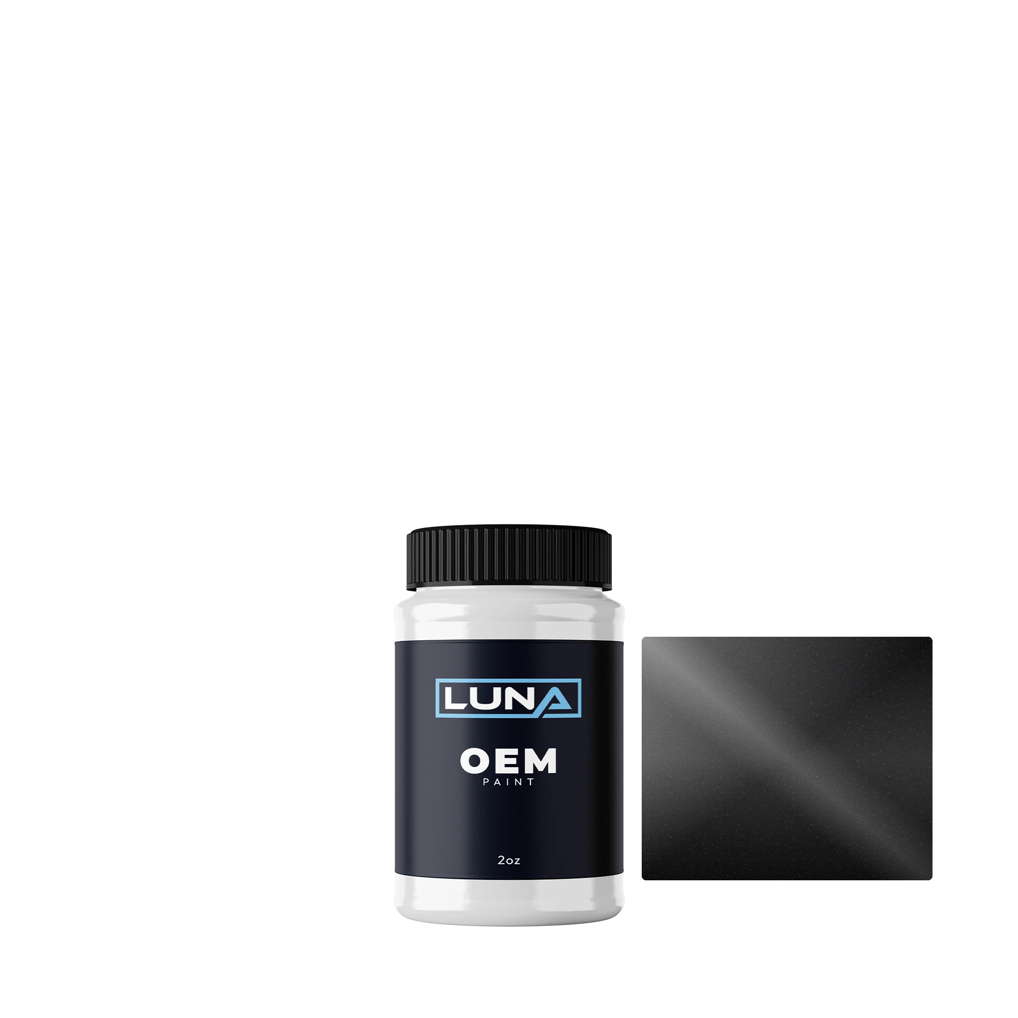 Ktm Motorcycle Black Blue Moonshine P. REP-CC | Luna OEM Basecoat - 2oz Touch Up Bottle w/ Brush
