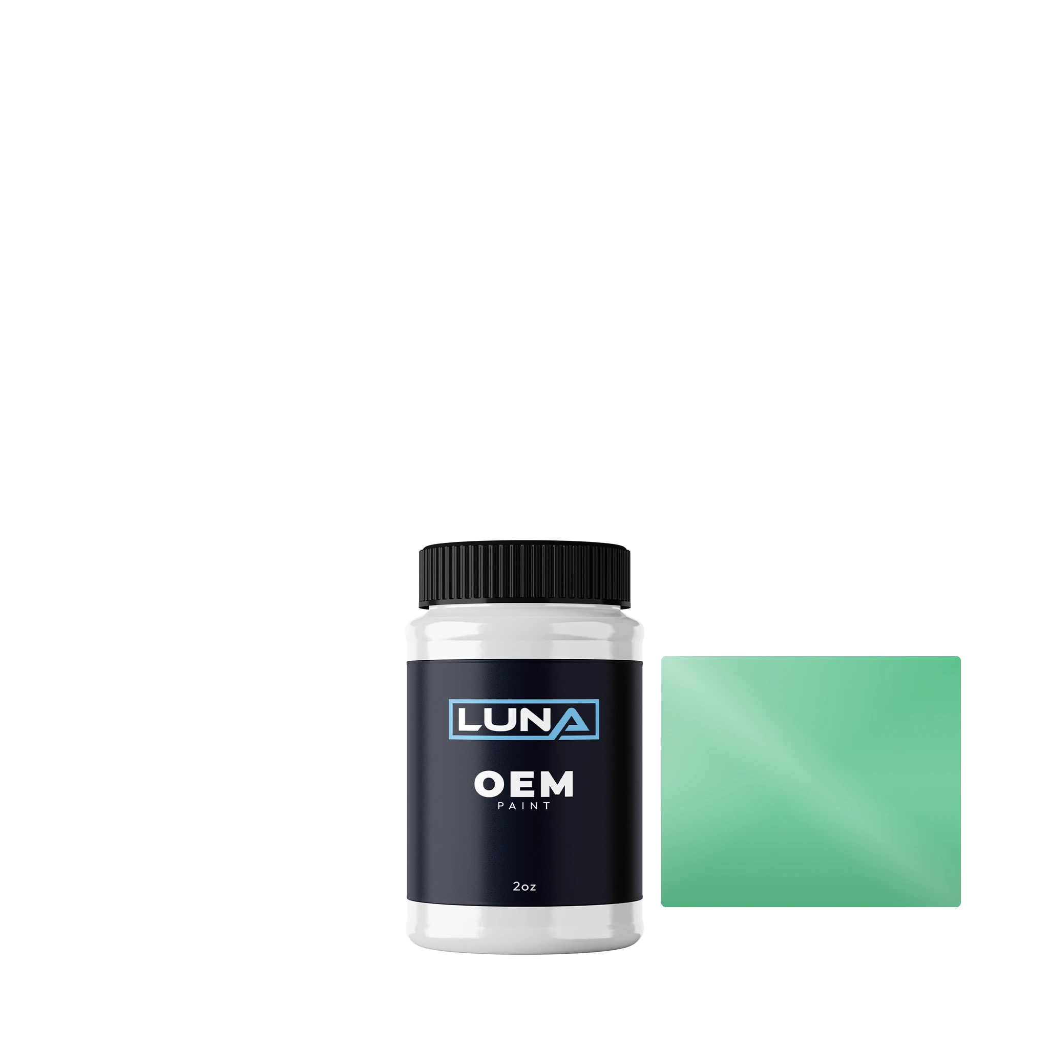 Bedford Patel Green 305 | Luna OEM Basecoat - 2oz Touch Up Bottle w/ Brush