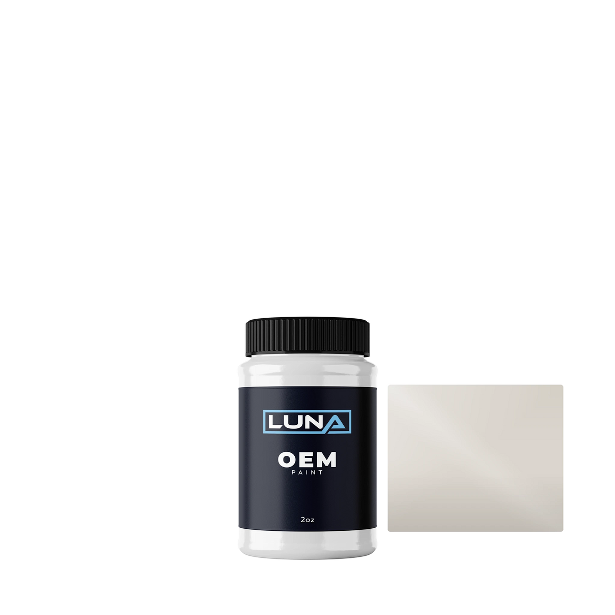 Tata Magnesium Grey M. TAT731 | Luna OEM Basecoat - 2oz Touch Up Bottle w/ Brush