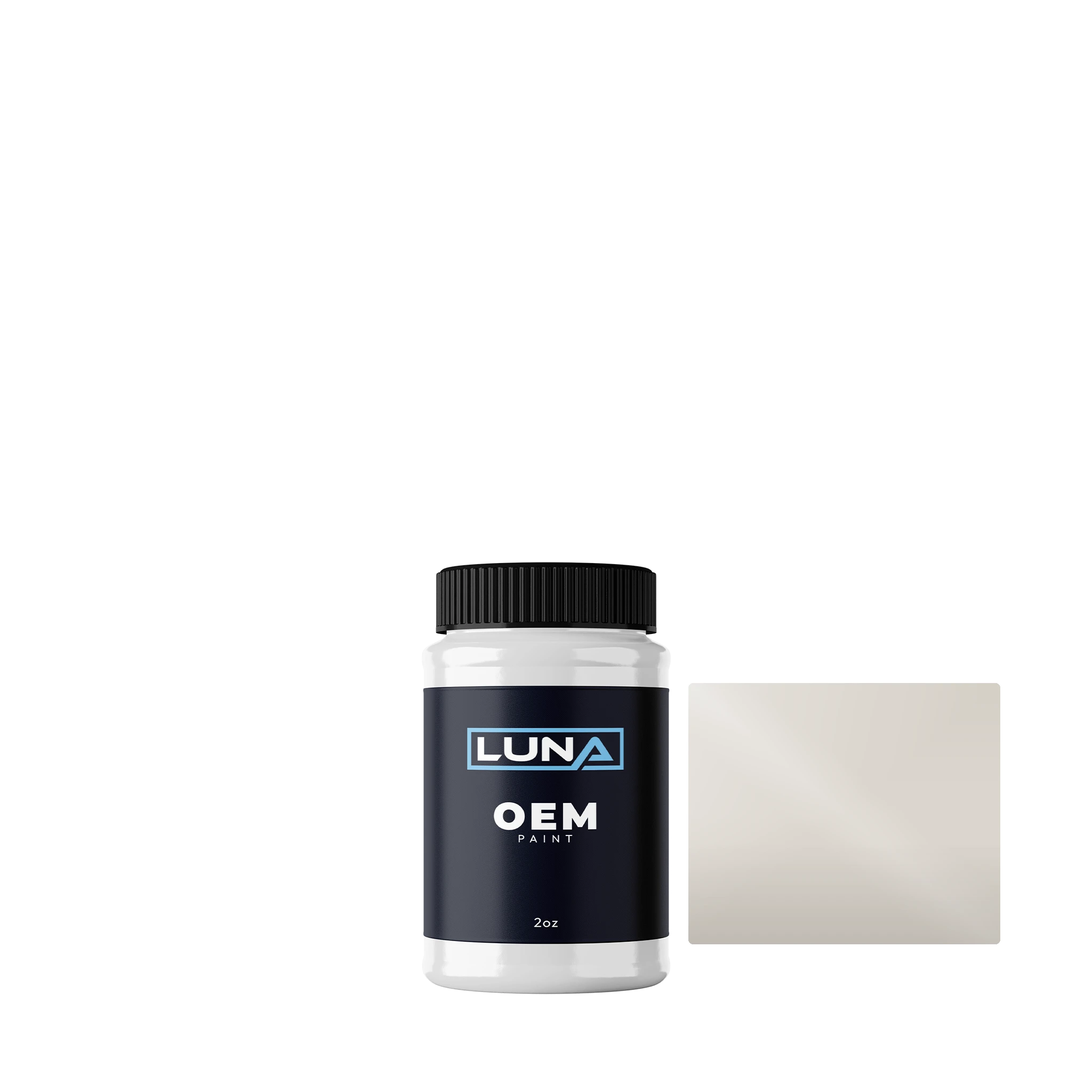 Tata Magnesium Grey M. TAT731 | Luna OEM Basecoat - 2oz Touch Up Bottle w/ Brush