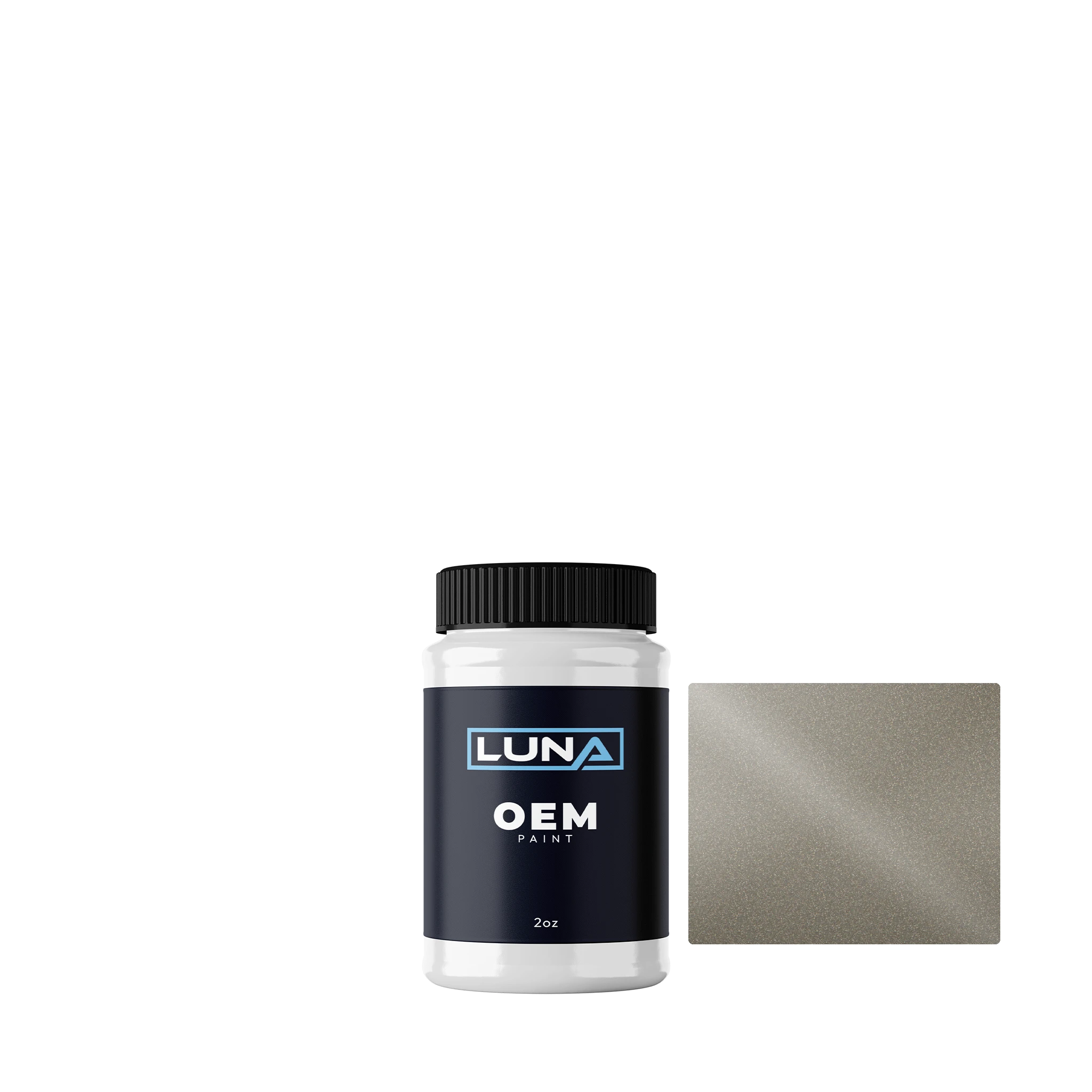 Bedford Linen Beige M. 55U | Luna OEM Basecoat - 2oz Touch Up Bottle w/ Brush