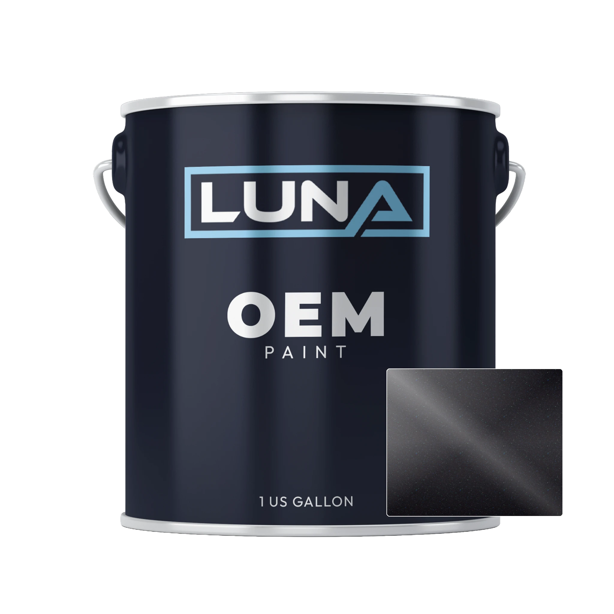 General Motors Night Race Blue M. WA122V | Luna OEM Basecoat - Gallon