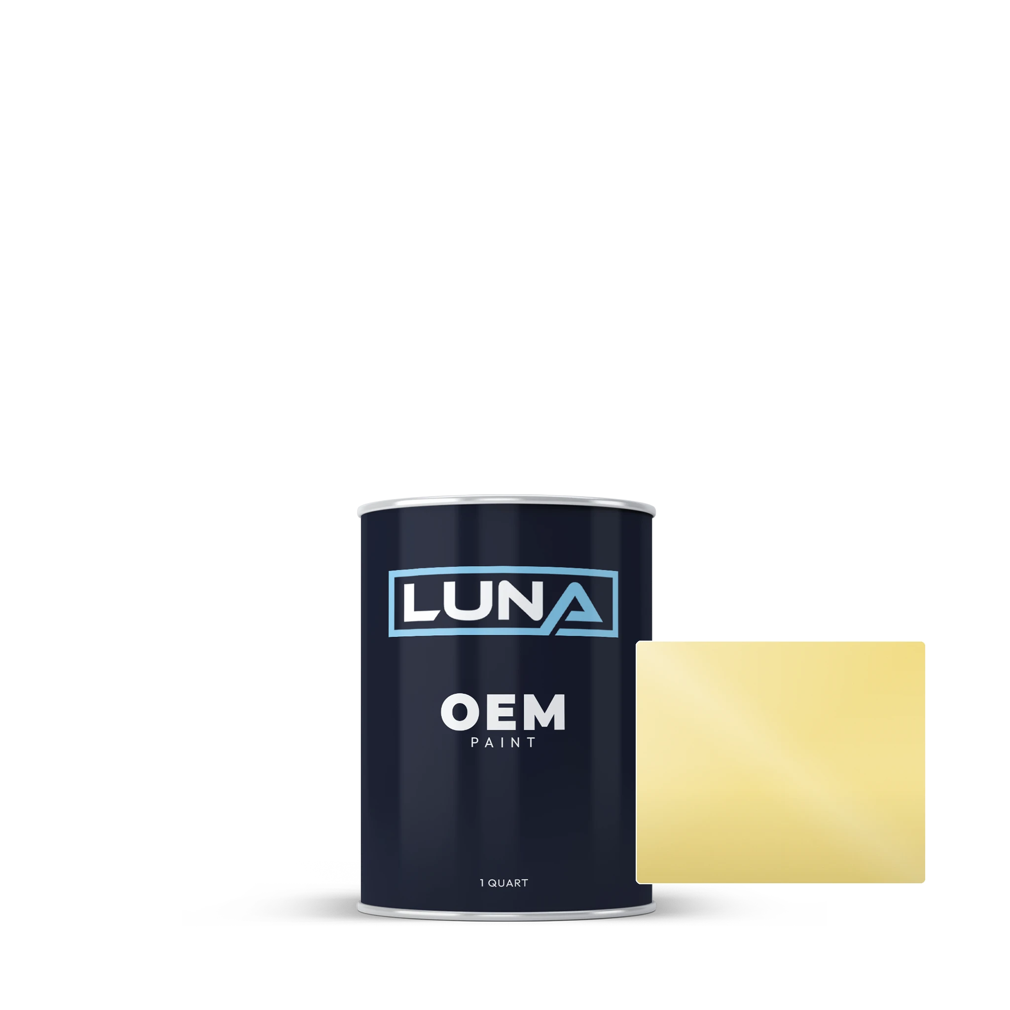 Bedford Kaschmir Yellow 443 | Luna OEM Basecoat - Quart