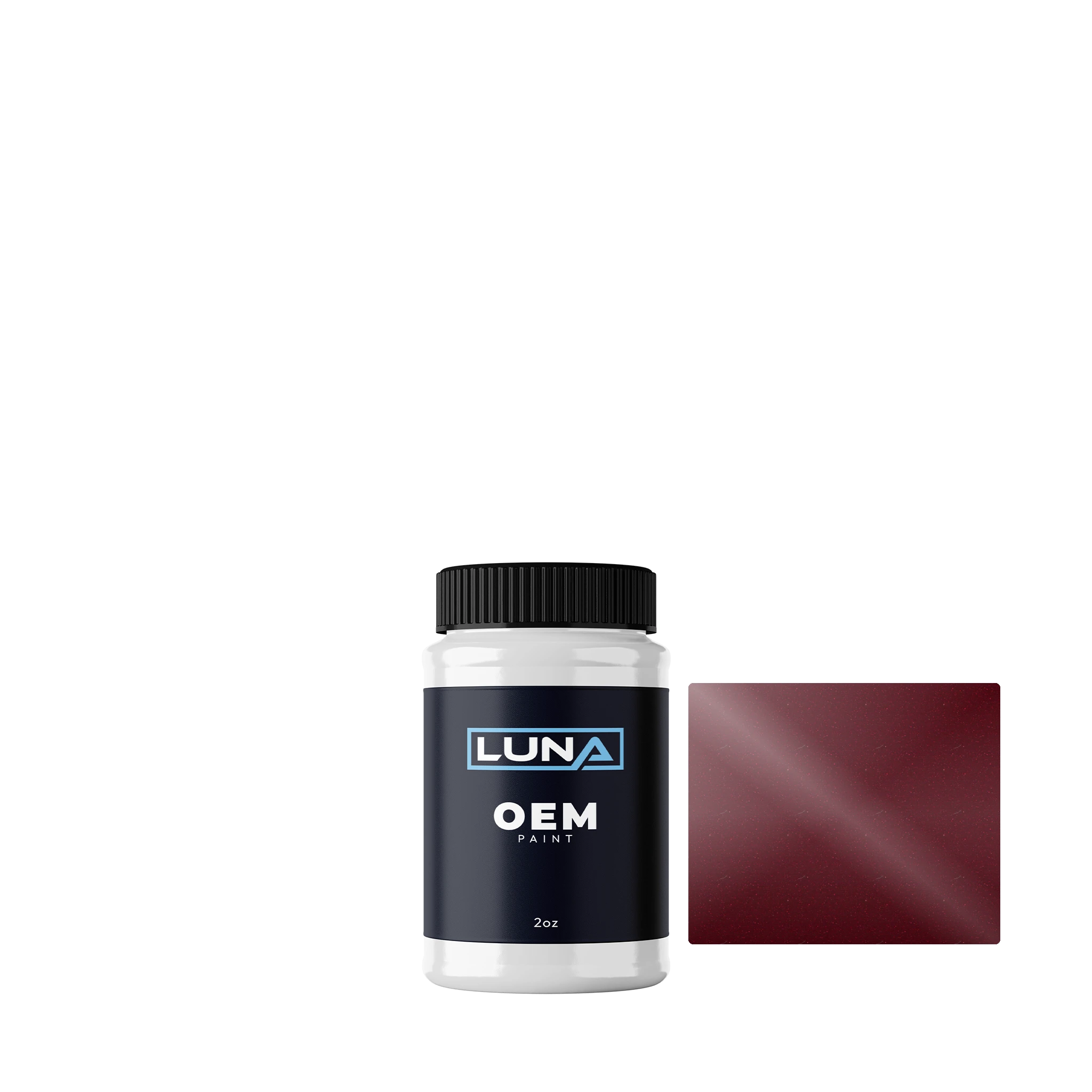 Volvo Red P. 408 | Luna OEM Basecoat - 2oz Touch Up Bottle w/ Brush