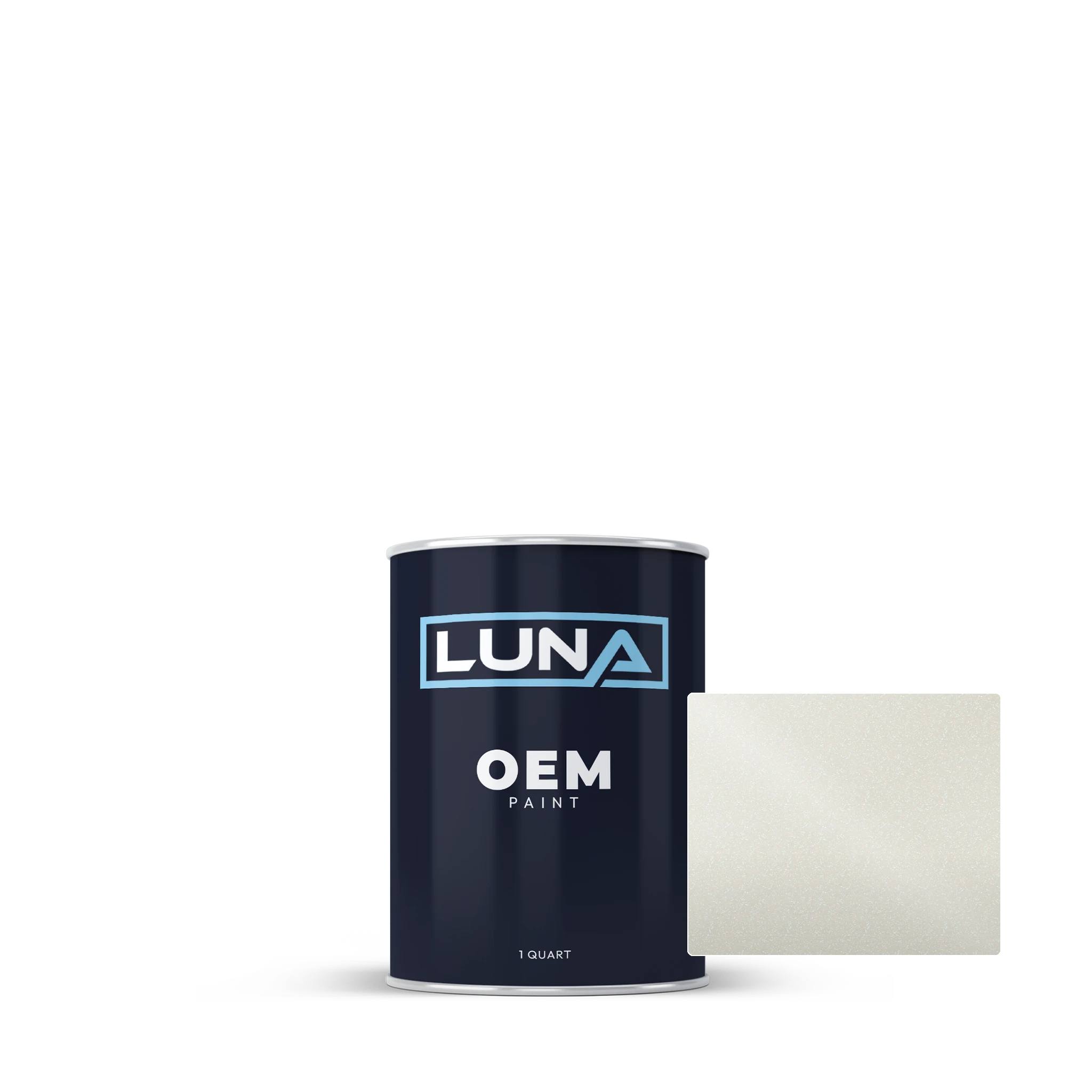 Nissan Satin White P. 1 QX3 | Luna OEM Basecoat - Quart