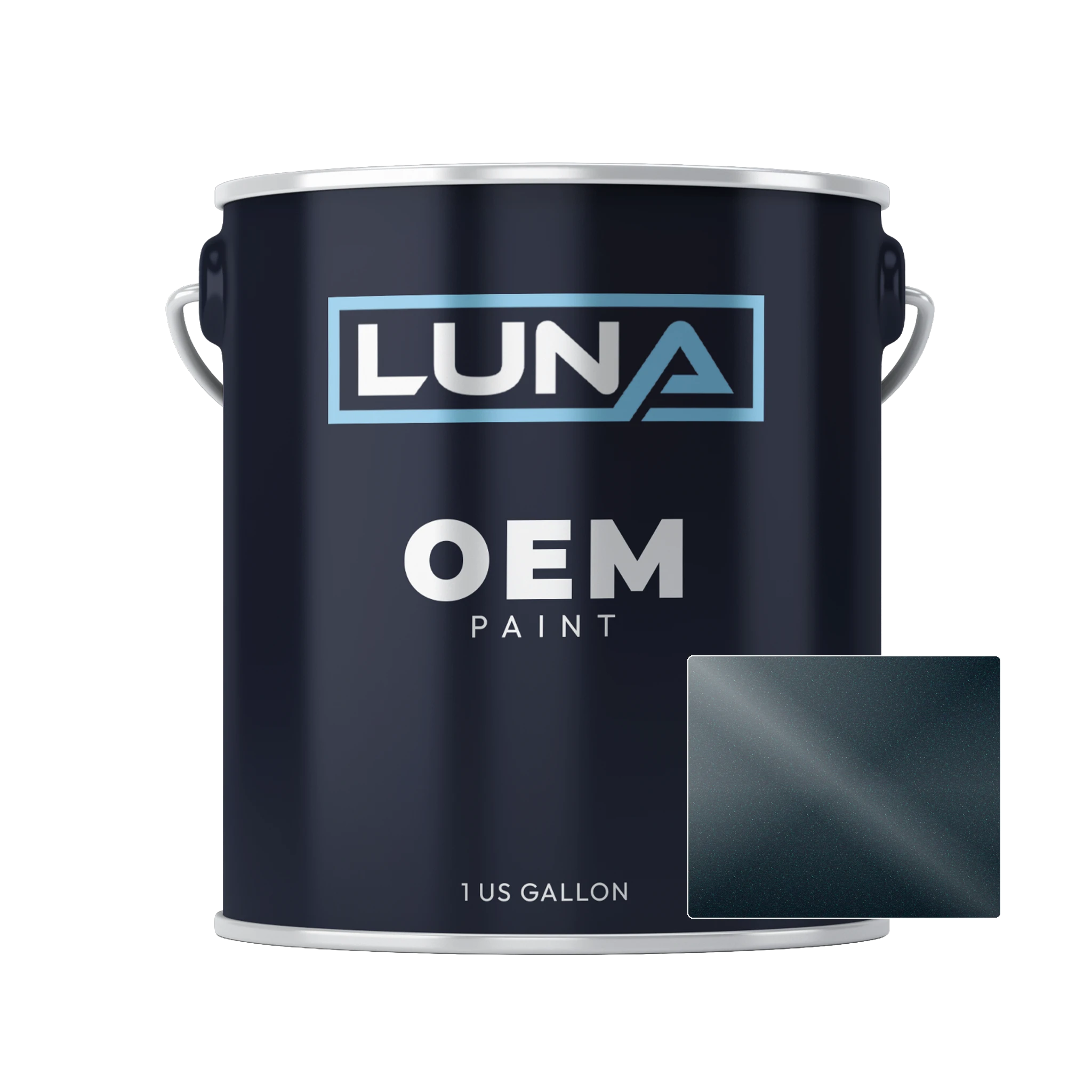 Hyundai Teal Green M. 1 XT | Luna OEM Basecoat - Gallon