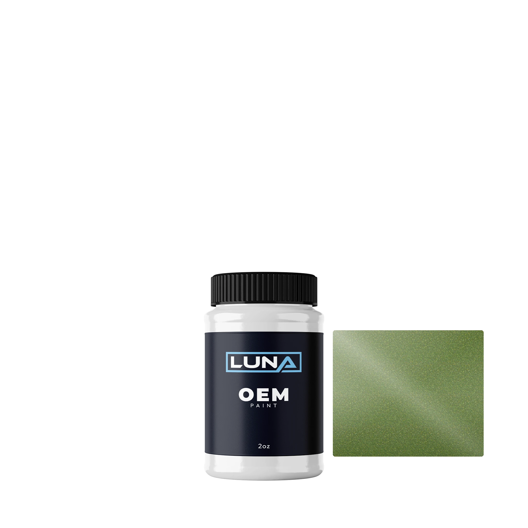 Gen. Motors Holden (aus) Kiwi Green P. 15H | Luna OEM Basecoat - 2oz Touch Up Bottle w/ Brush