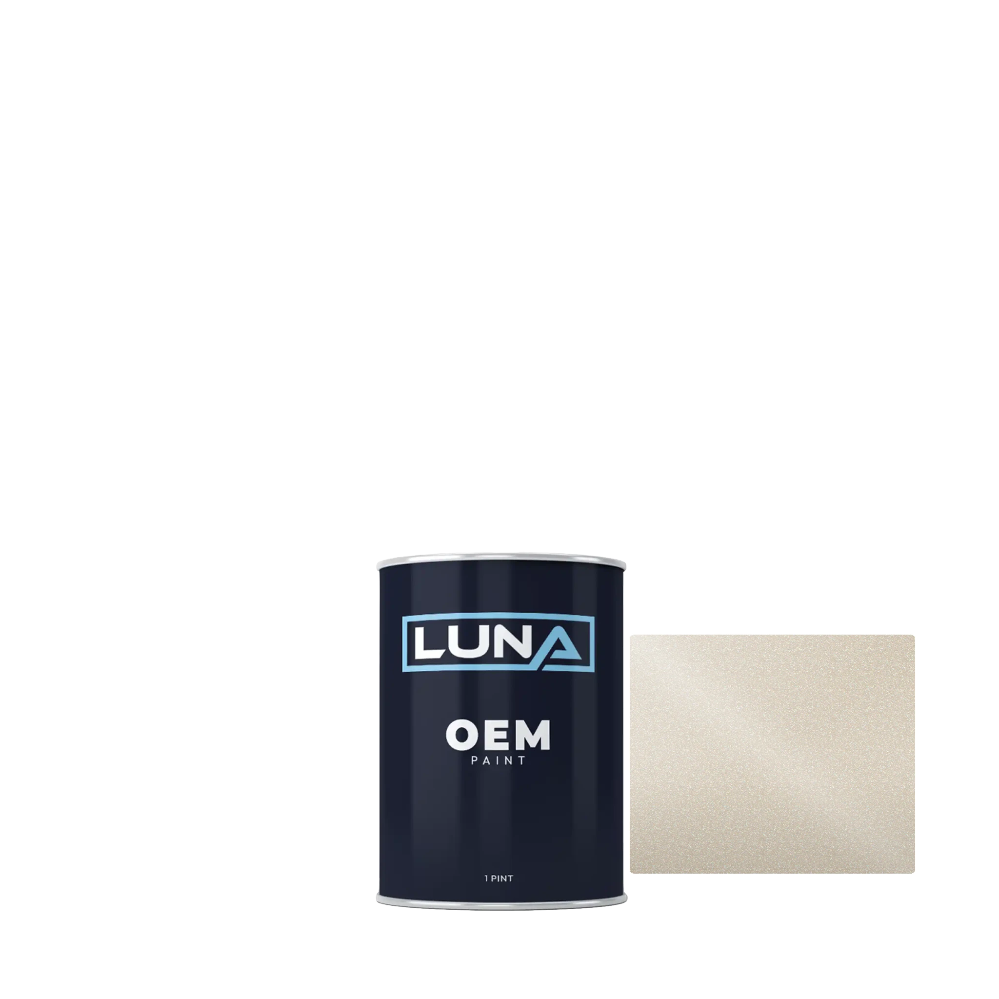 Saab Platinum Ice P. 94U | Luna OEM Basecoat - Pint