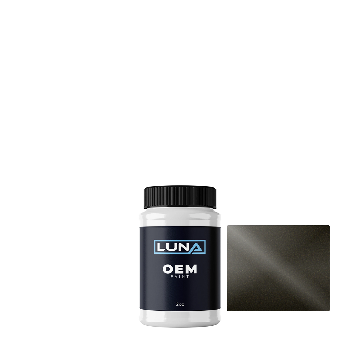 Alpine Bumper: Ren 23563 D18 | Luna OEM Basecoat - 2oz Touch Up Bottle w/ Brush