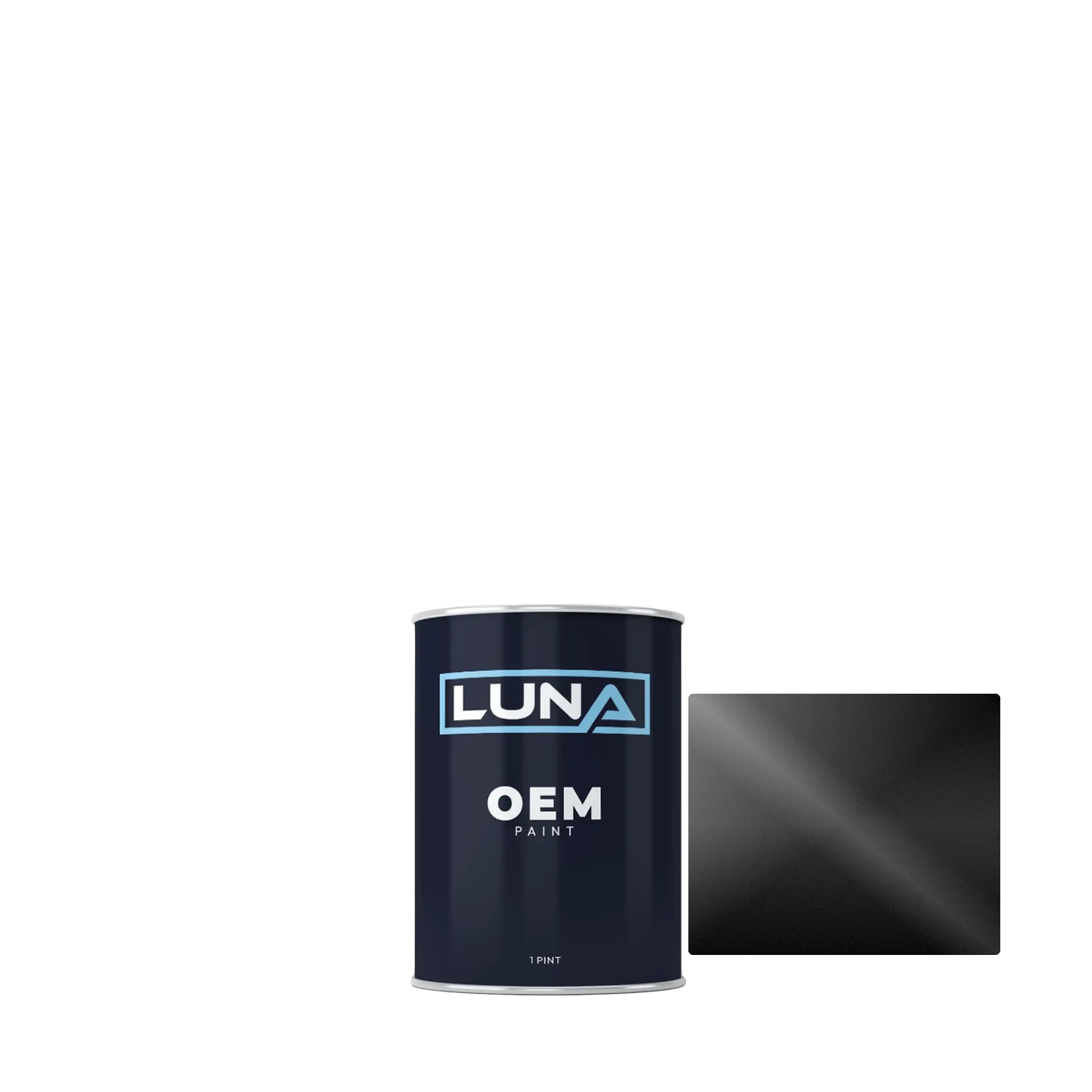Fiat Nero Indomito M. PXR | Luna OEM Basecoat - Pint