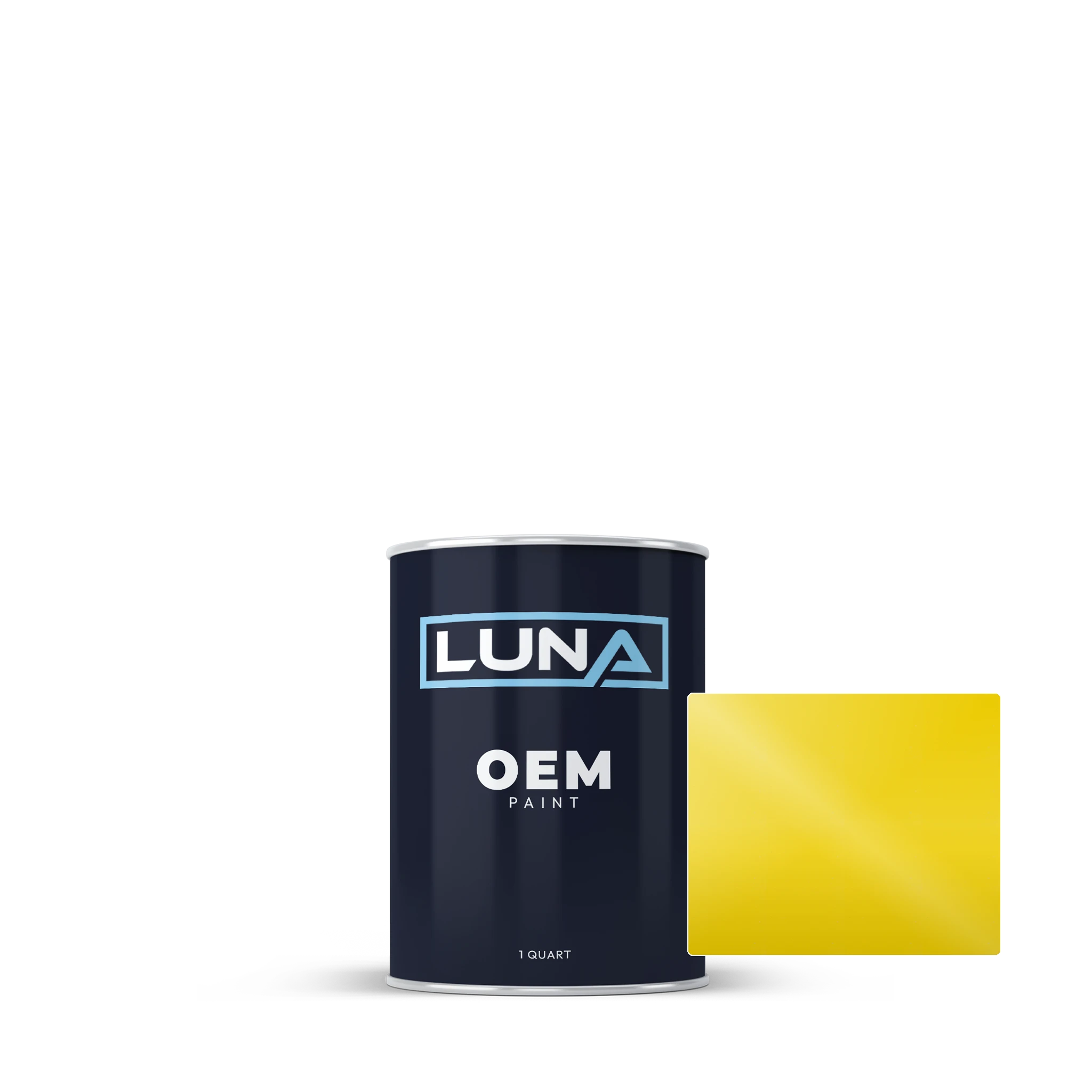 General Motors Corvette Yellow WA4669 | Luna OEM Basecoat - Quart