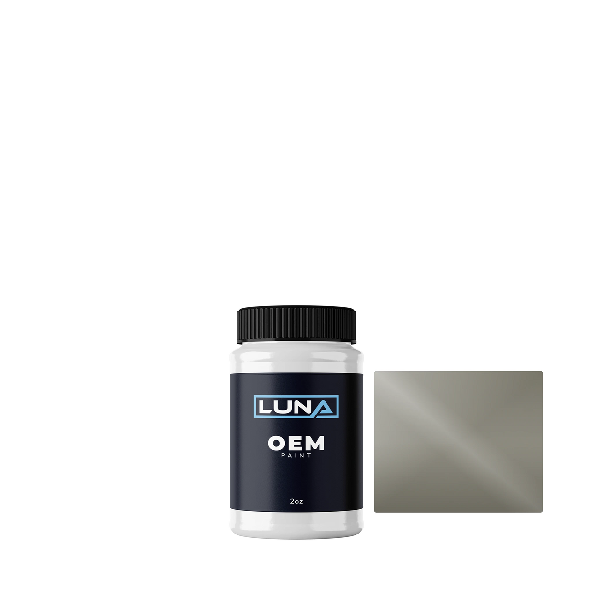 General Motors Dune Gray WA514Q | Luna OEM Basecoat - 2oz Touch Up Bottle w/ Brush