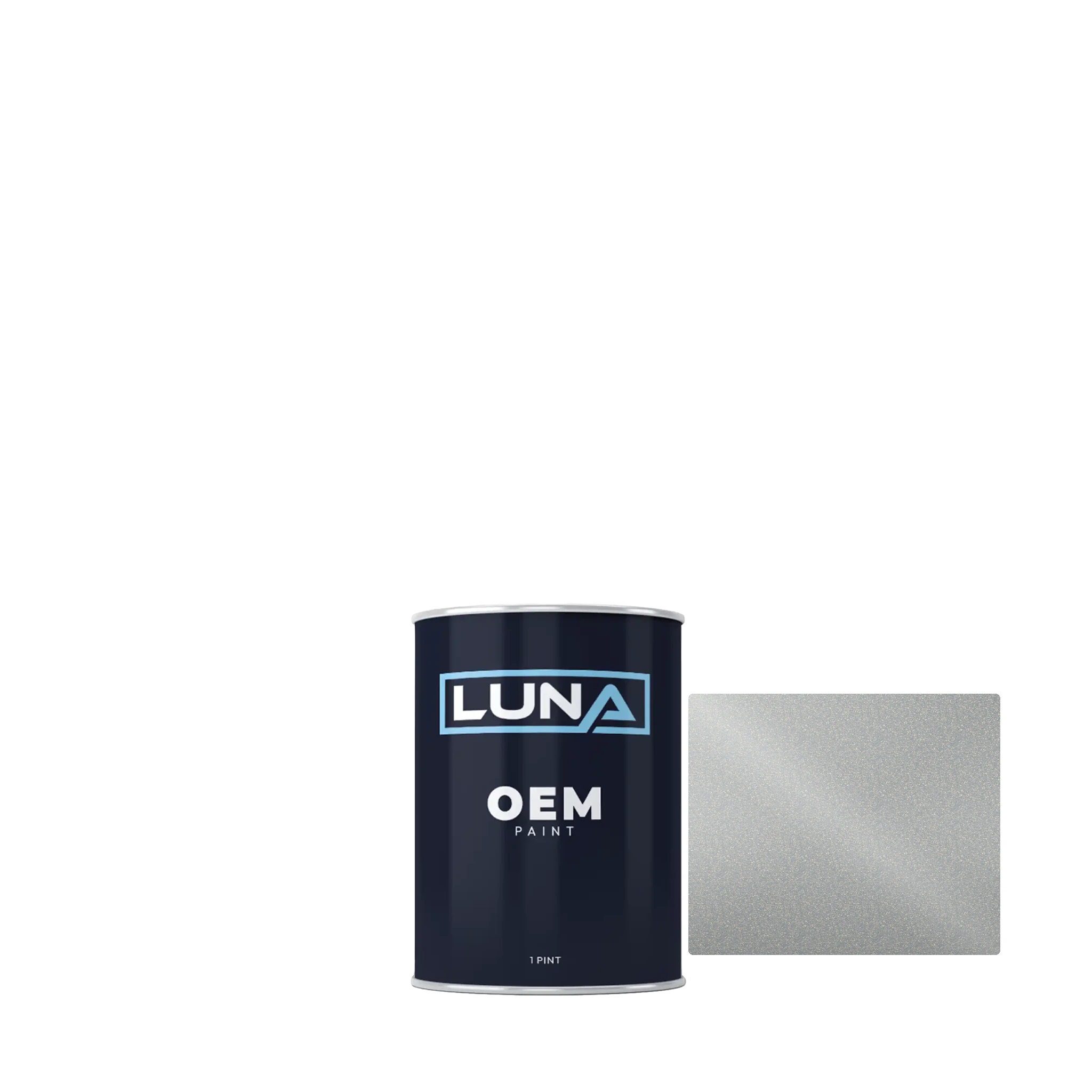 Fiat Grigio Moon M. 671 | Luna OEM Basecoat - Pint