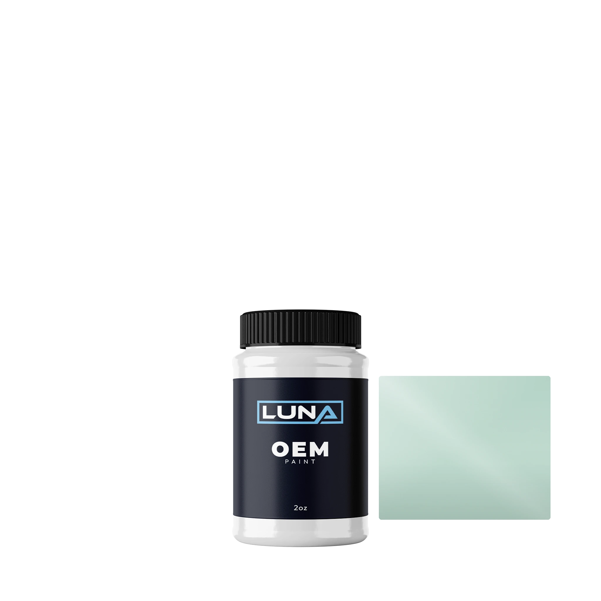 Opel Mint My Mind 30Z | Luna OEM Basecoat - 2oz Touch Up Bottle w/ Brush