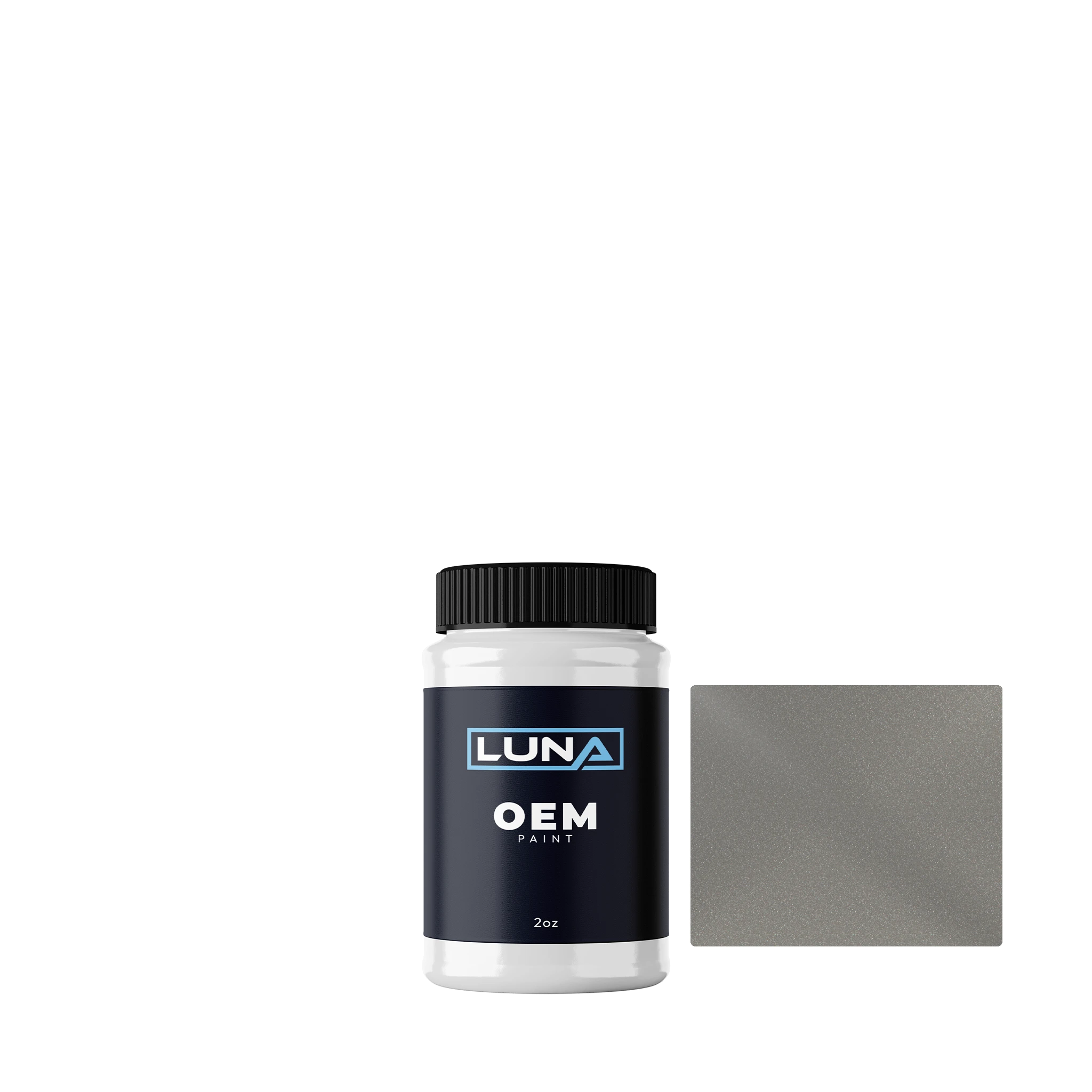 General Motors Fine Silver Birch M. 2 59-926L | Luna OEM Basecoat - 2oz Touch Up Bottle w/ Brush