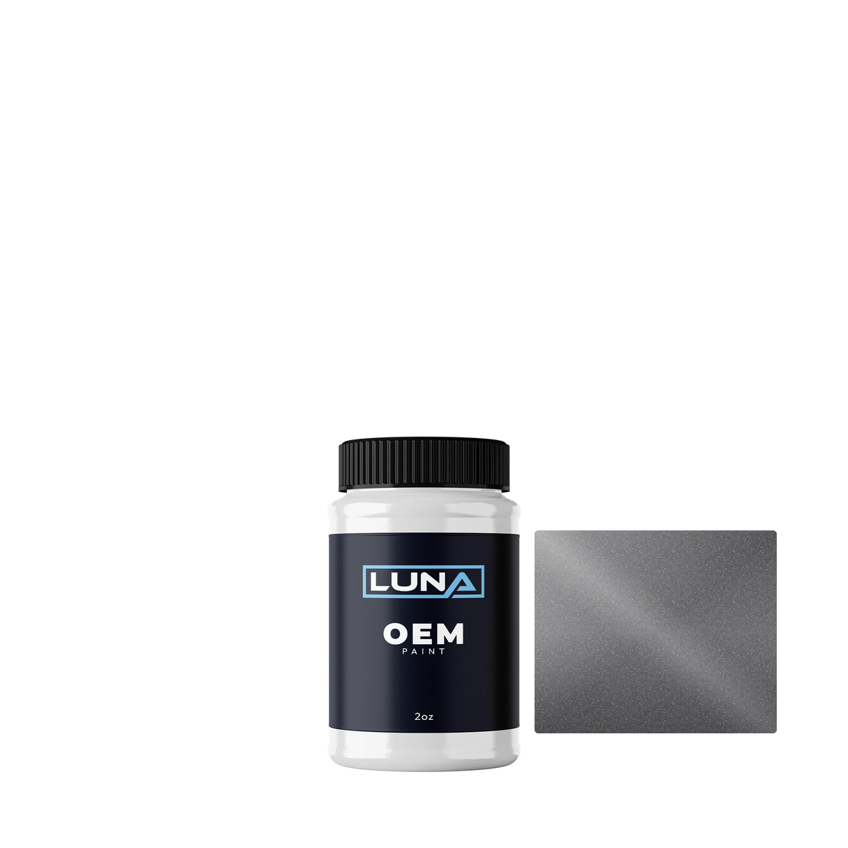 BMW Frozen Grey M. C5A | Luna OEM Basecoat - 2oz Touch Up Bottle w/ Brush