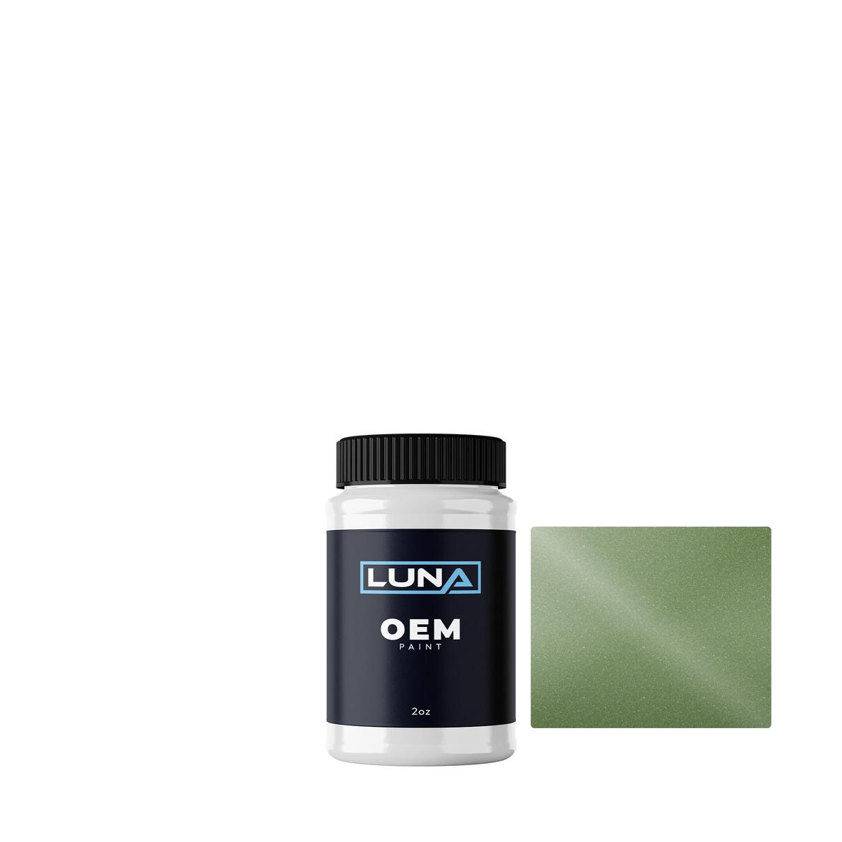 Audi | VW Spring Green M. LR6U | Luna OEM Basecoat - 2oz Touch Up Bottle w/ Brush