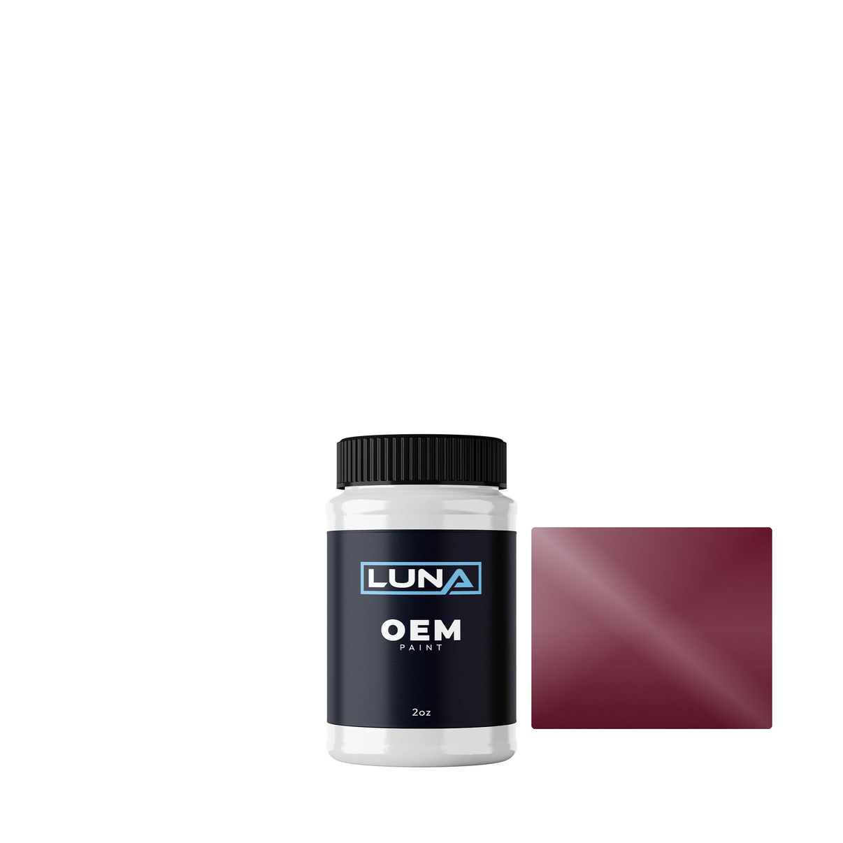 General Motors Light Medici Red WA158D | Luna OEM Basecoat - 2oz Touch Up Bottle w/ Brush