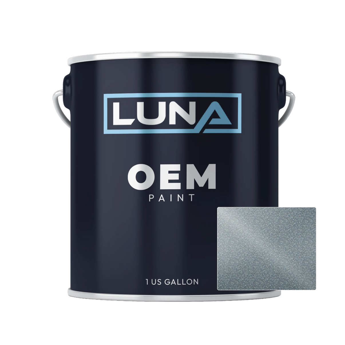 General Motors Blue Silver P. M. WA725H | Luna OEM Basecoat - Gallon