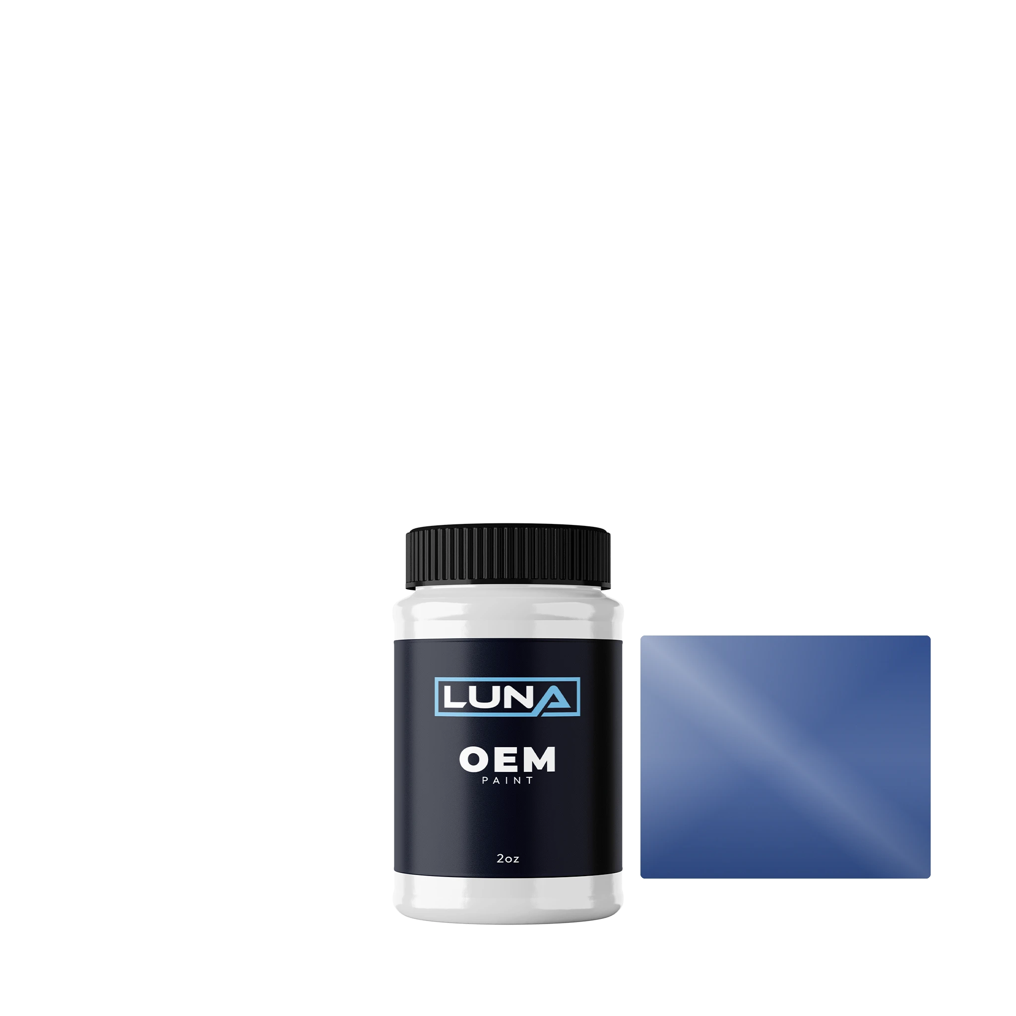 Mitsubishi Blue NK | Luna OEM Basecoat - 2oz Touch Up Bottle w/ Brush