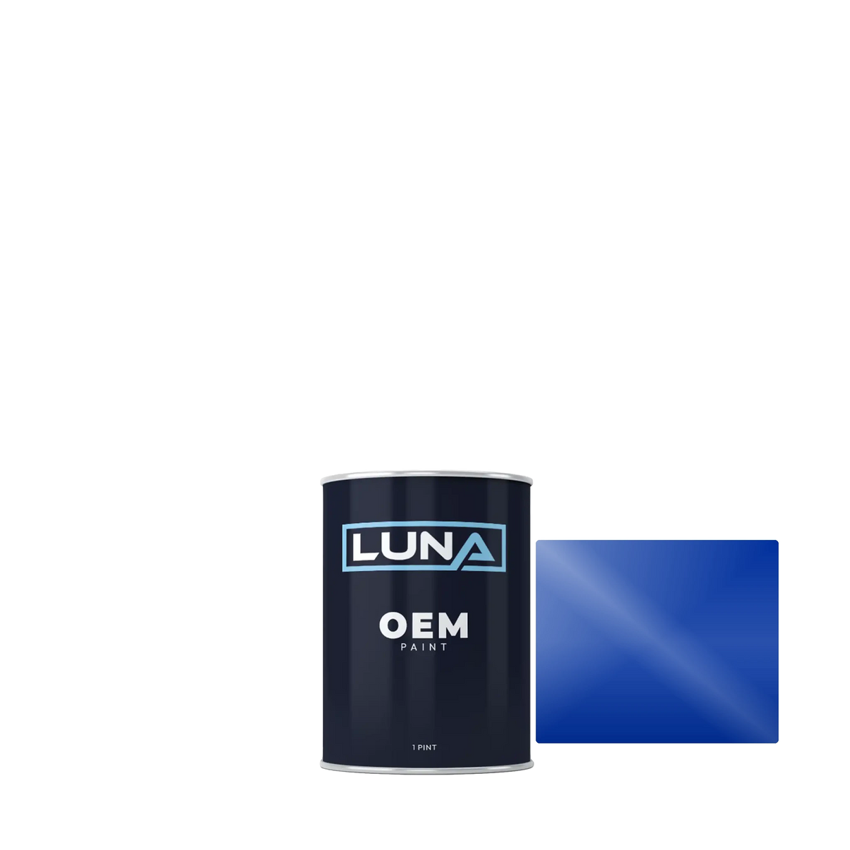 Honda Motorcycle Glint Wave Blue Met - 3c HON348 | Luna OEM Basecoat - Pint