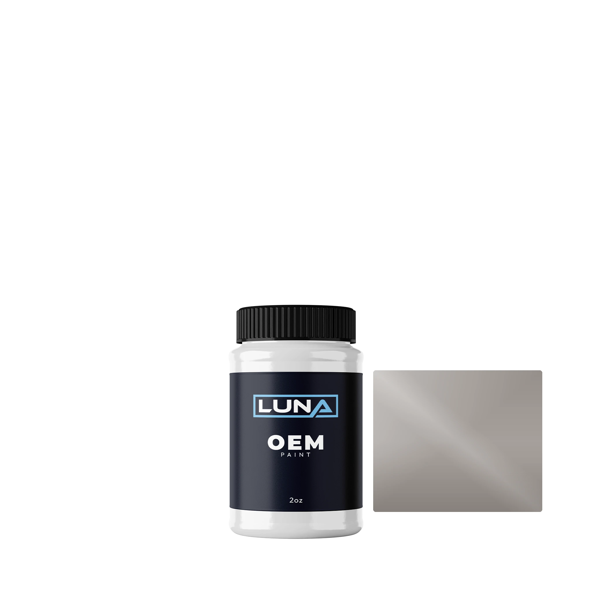 Gen. Motors Holden (aus) Silver Slate M. 2H016 | Luna OEM Basecoat - 2oz Touch Up Bottle w/ Brush