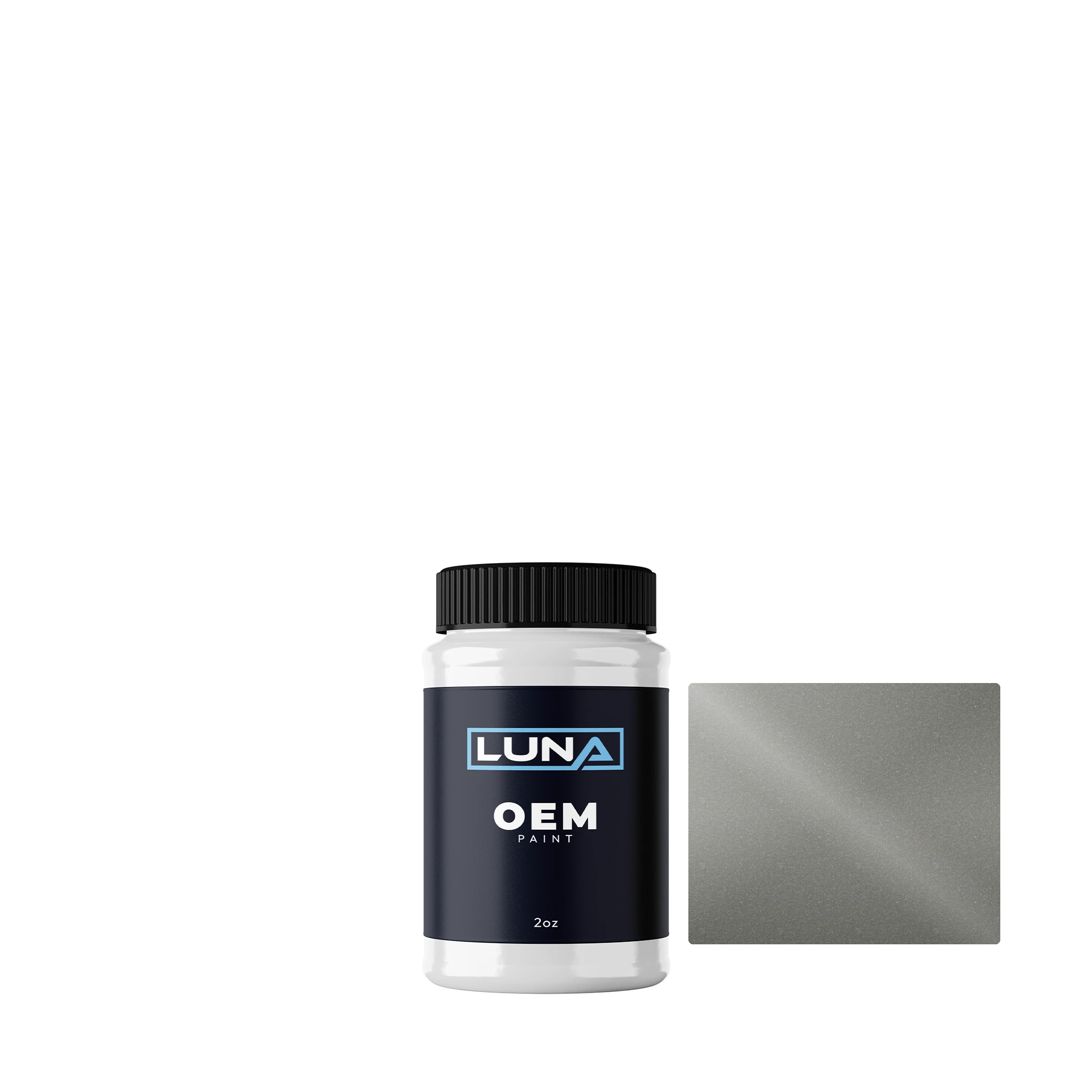 BMW Magnesium Ii M. M07 | Luna OEM Basecoat - 2oz Touch Up Bottle w/ Brush