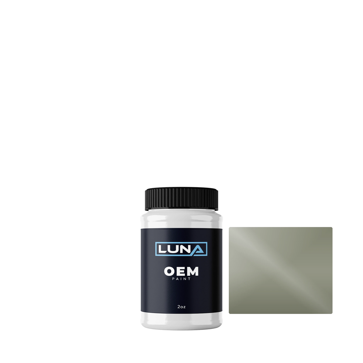 Isu Dark Khaki M. P. 597 | Luna OEM Basecoat - 2oz Touch Up Bottle w/ Brush