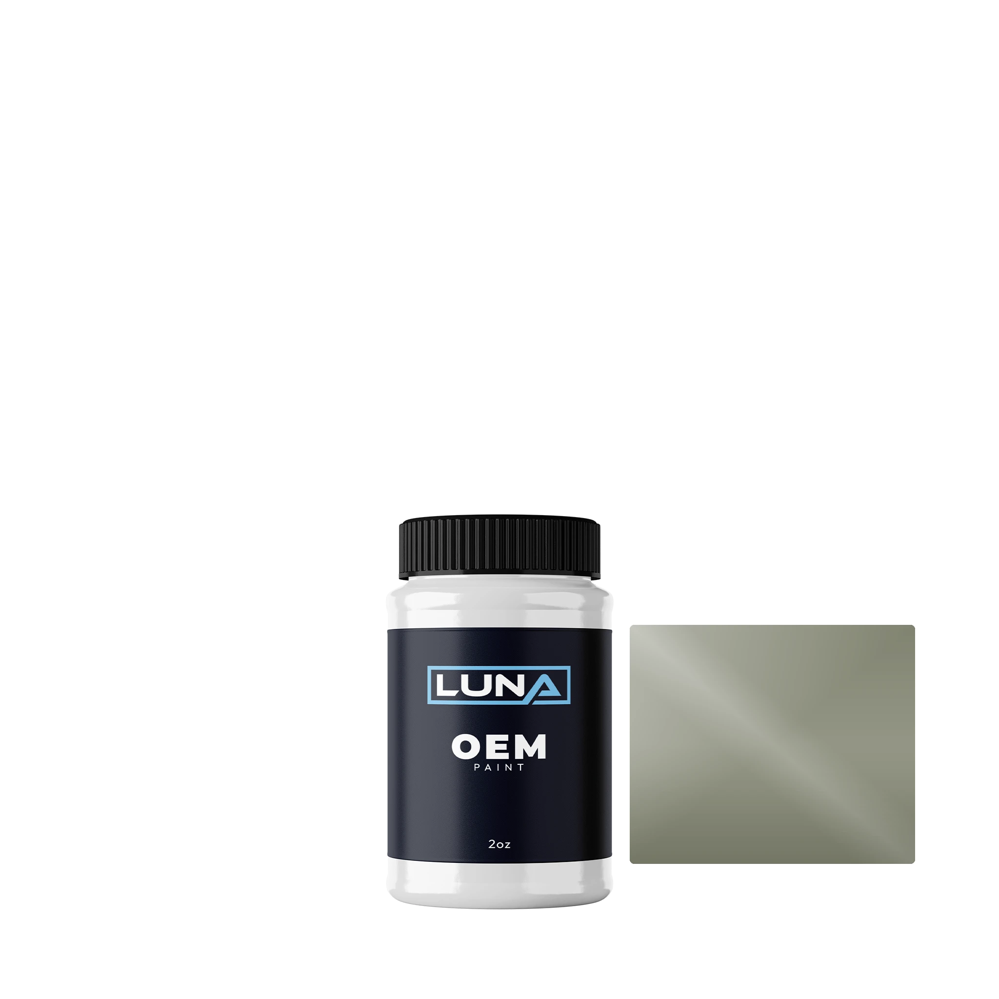 Isu Dark Khaki M. P. 597 | Luna OEM Basecoat - 2oz Touch Up Bottle w/ Brush