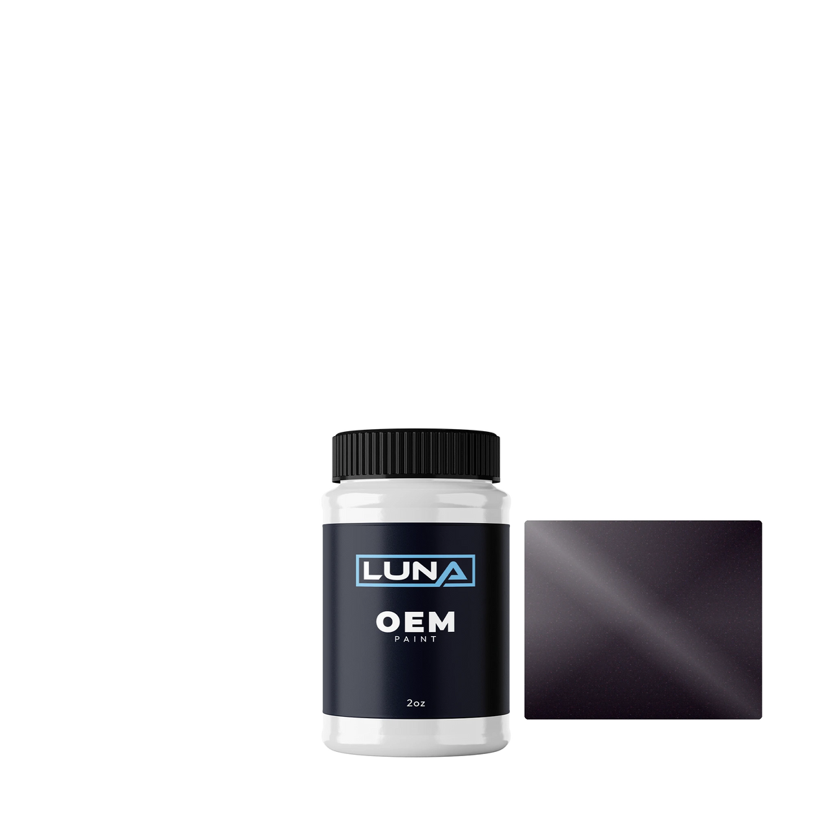 Kia Aubergine P. M. Y1 | Luna OEM Basecoat - 2oz Touch Up Bottle w/ Brush