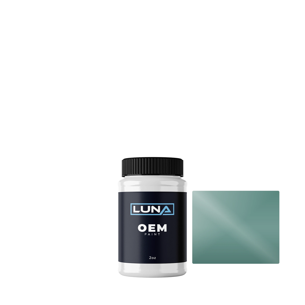 Alpine Vert Atlante M. 905 | Luna OEM Basecoat - 2oz Touch Up Bottle w/ Brush