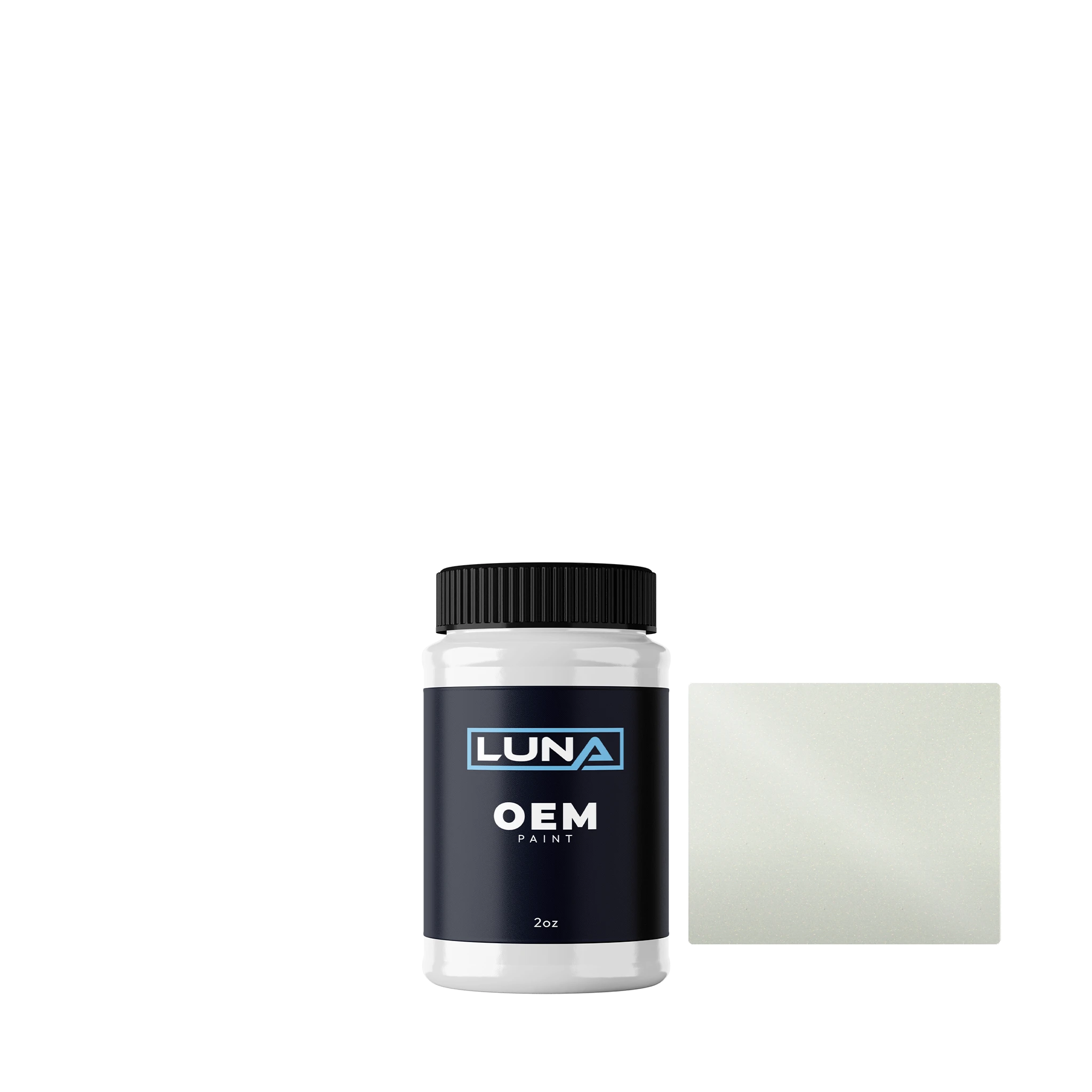 Honda | Acura Premium Star White P. NH841P | Luna OEM Basecoat - 2oz Touch Up Bottle w/ Brush