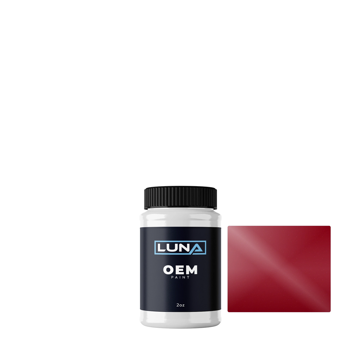 BMW Melbournerot M. A75 | Luna OEM Basecoat - 2oz Touch Up Bottle w/ Brush