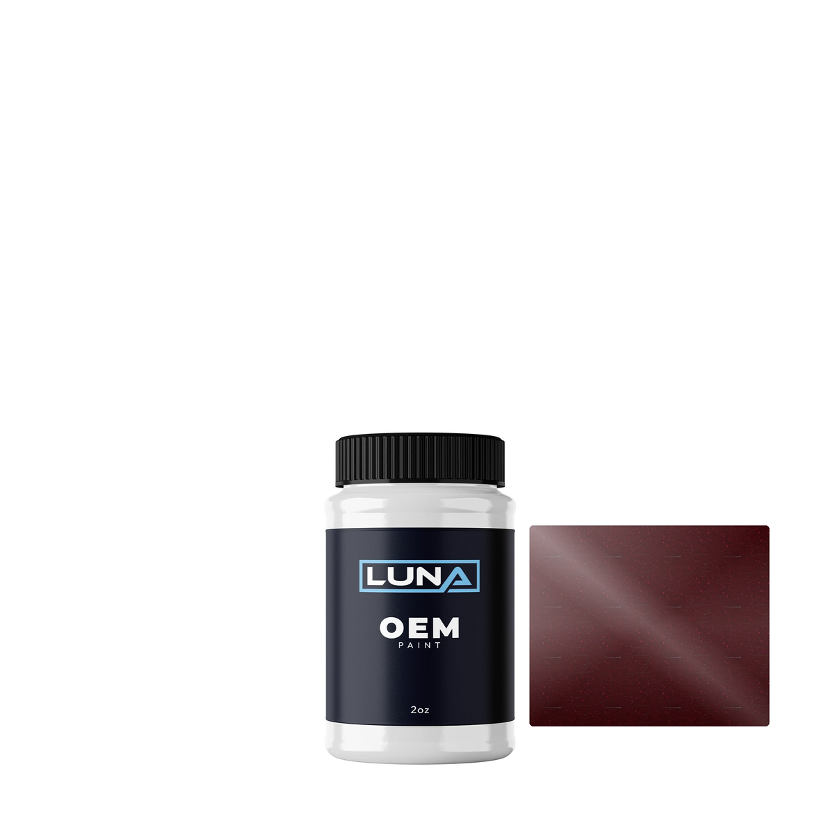 Honda | Acura Cornelian Red P. R543P | Luna OEM Basecoat - 2oz Touch Up Bottle w/ Brush