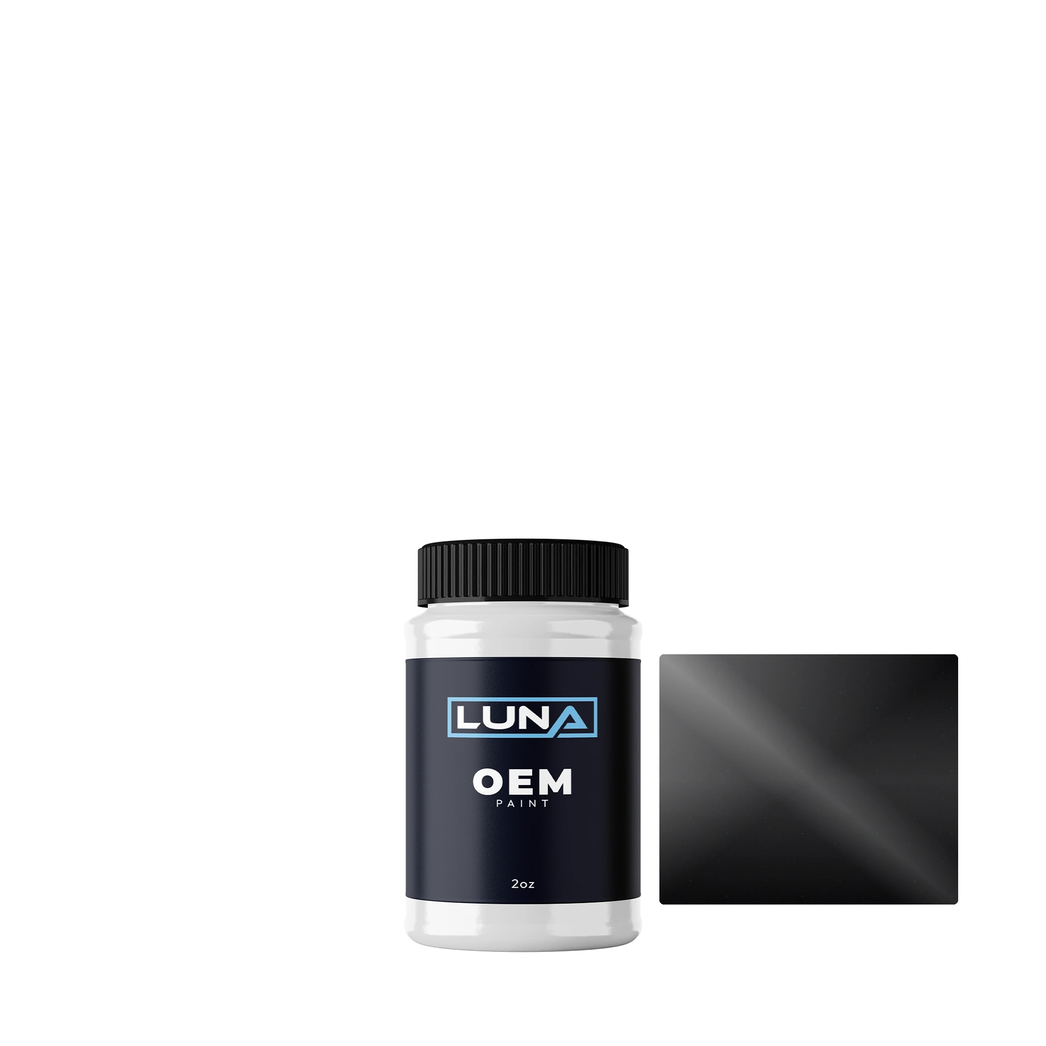 Opel Black Sapphire M. 28U | Luna OEM Basecoat - 2oz Touch Up Bottle w/ Brush