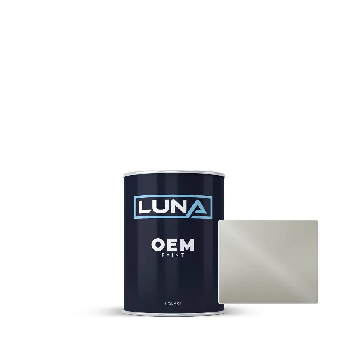 General Motors Very Light Platinum WA834T | Luna OEM Basecoat - Quart