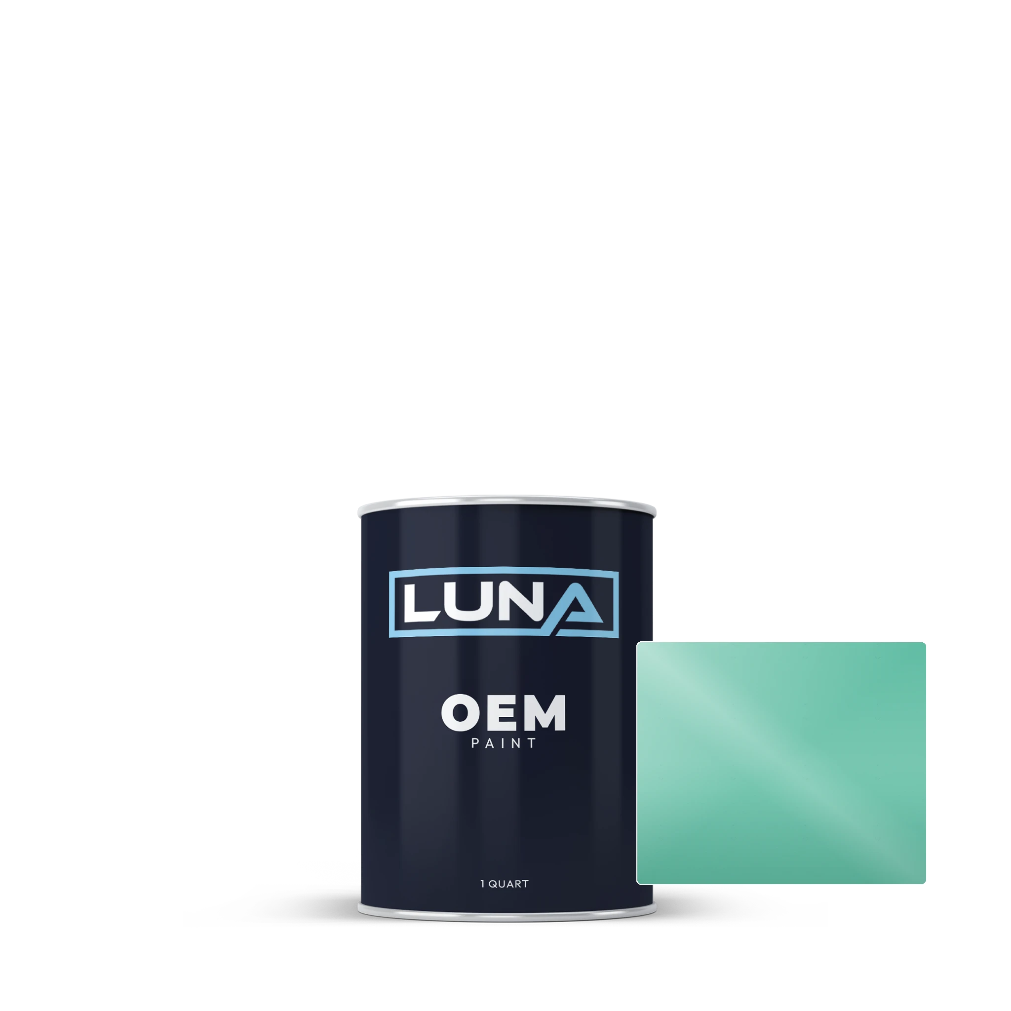 BMW Mintgruen 496 | Luna OEM Basecoat - Quart
