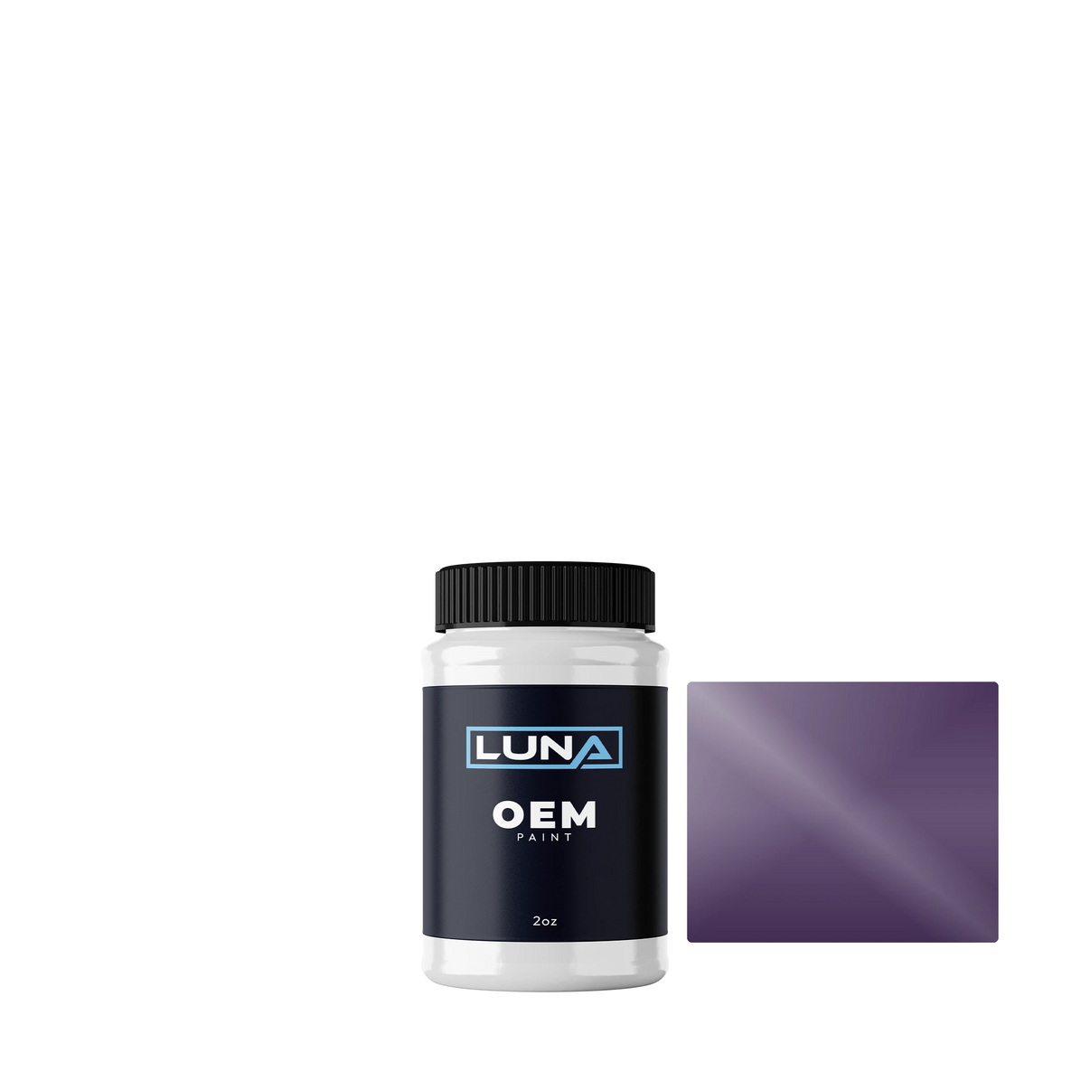 Suzuki Motorcycle Purple M. - 2c 1TU | Luna OEM Basecoat - 2oz Touch Up Bottle w/ Brush