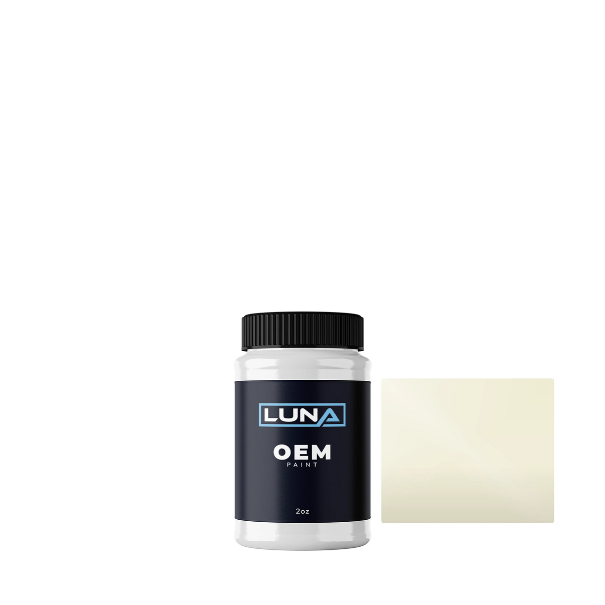 Ducati Motorcycle Bianco Perlato D908 | Luna OEM Basecoat - 2oz Touch Up Bottle w/ Brush