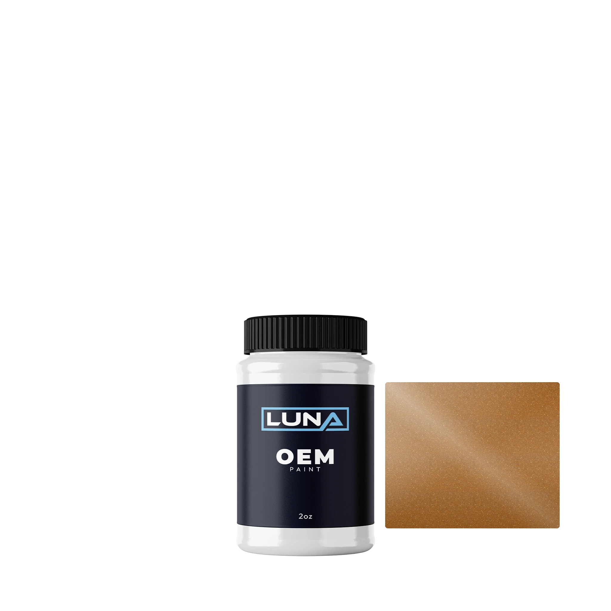 Nissan Burnt Orange M. BEAD | Luna OEM Basecoat - 2oz Touch Up Bottle w/ Brush