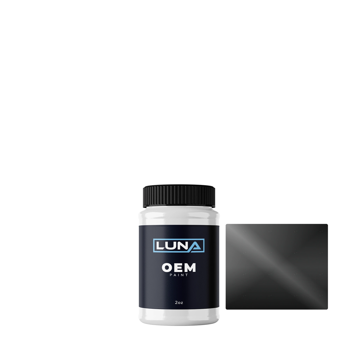 Alfa Romeo Bumper: Alfa 808 130 | Luna OEM Basecoat - 2oz Touch Up Bottle w/ Brush