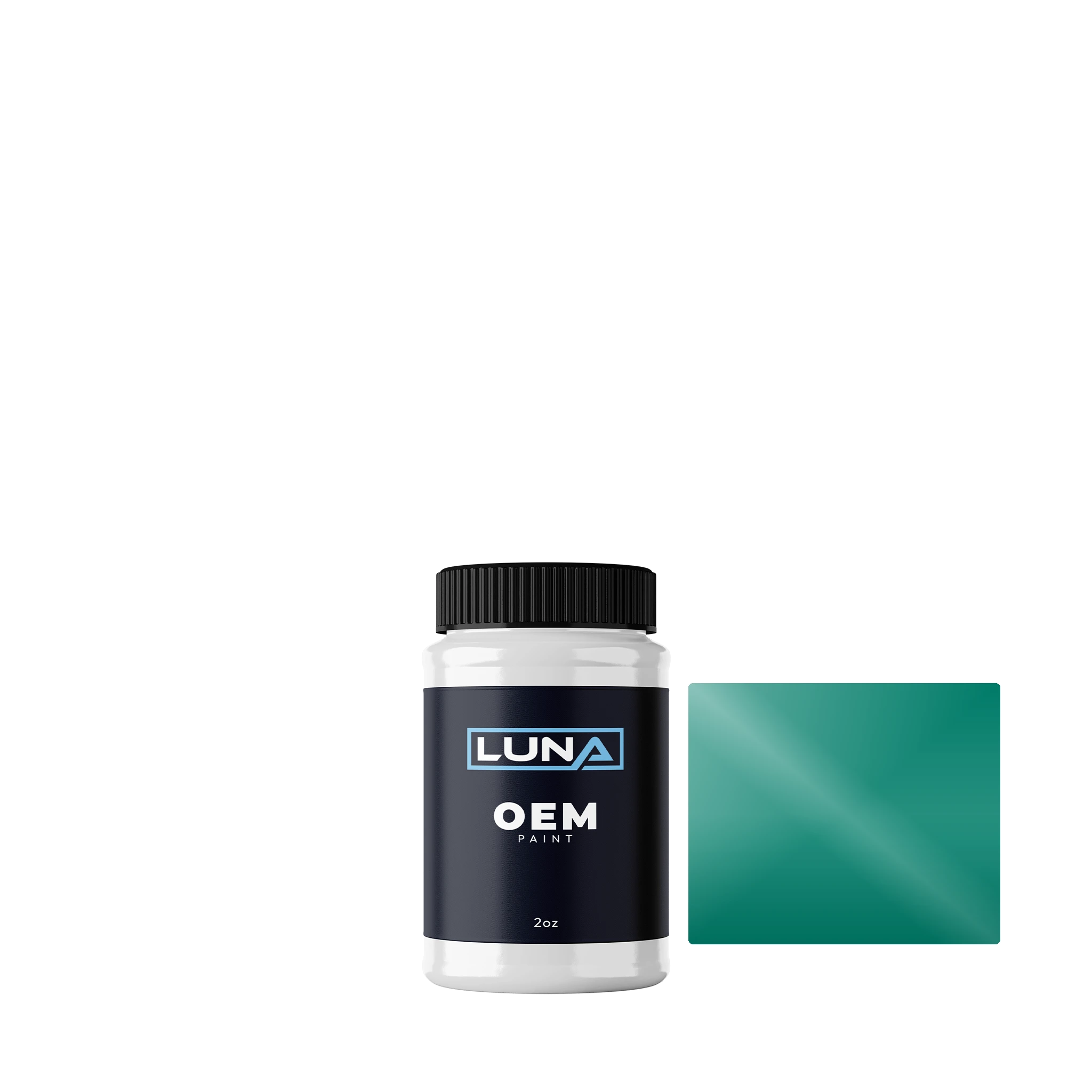 Kawasaki Motorcycle Green M. - 3c KAW159 | Luna OEM Basecoat - 2oz Touch Up Bottle w/ Brush